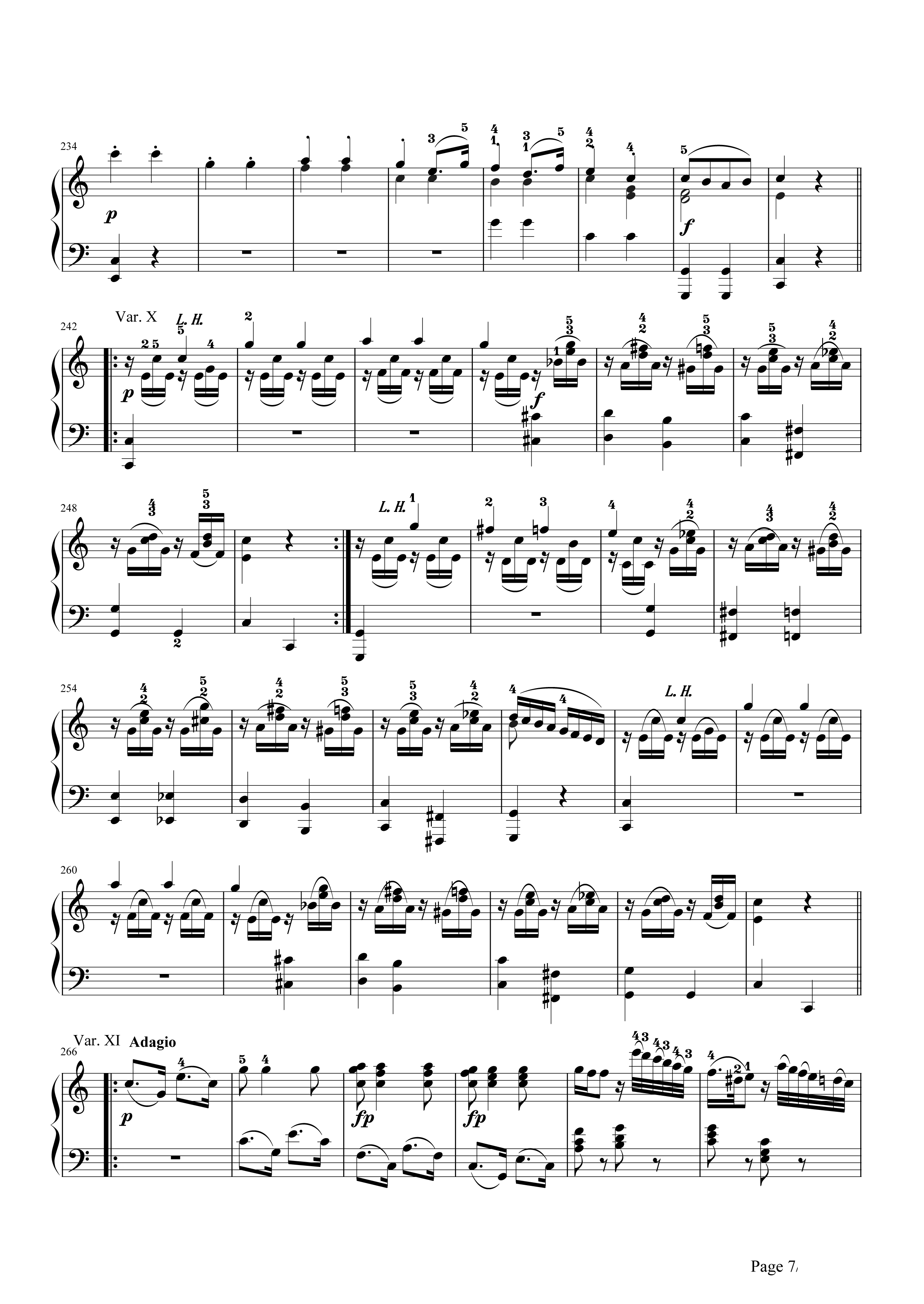 小星星变奏曲钢琴谱 解读莫扎特小星星变奏曲星星们都已经到齐了7