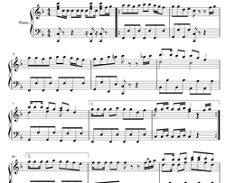 The Crystal Shard钢琴谱-星之卡比64