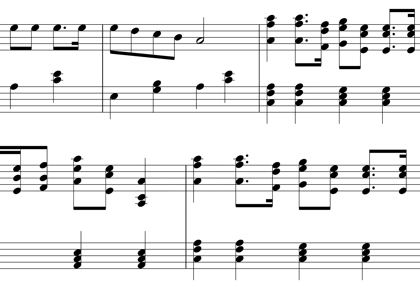 Wellerman钢琴谱-钢琴版-船夫号子-油管5天超百万播放量的神曲