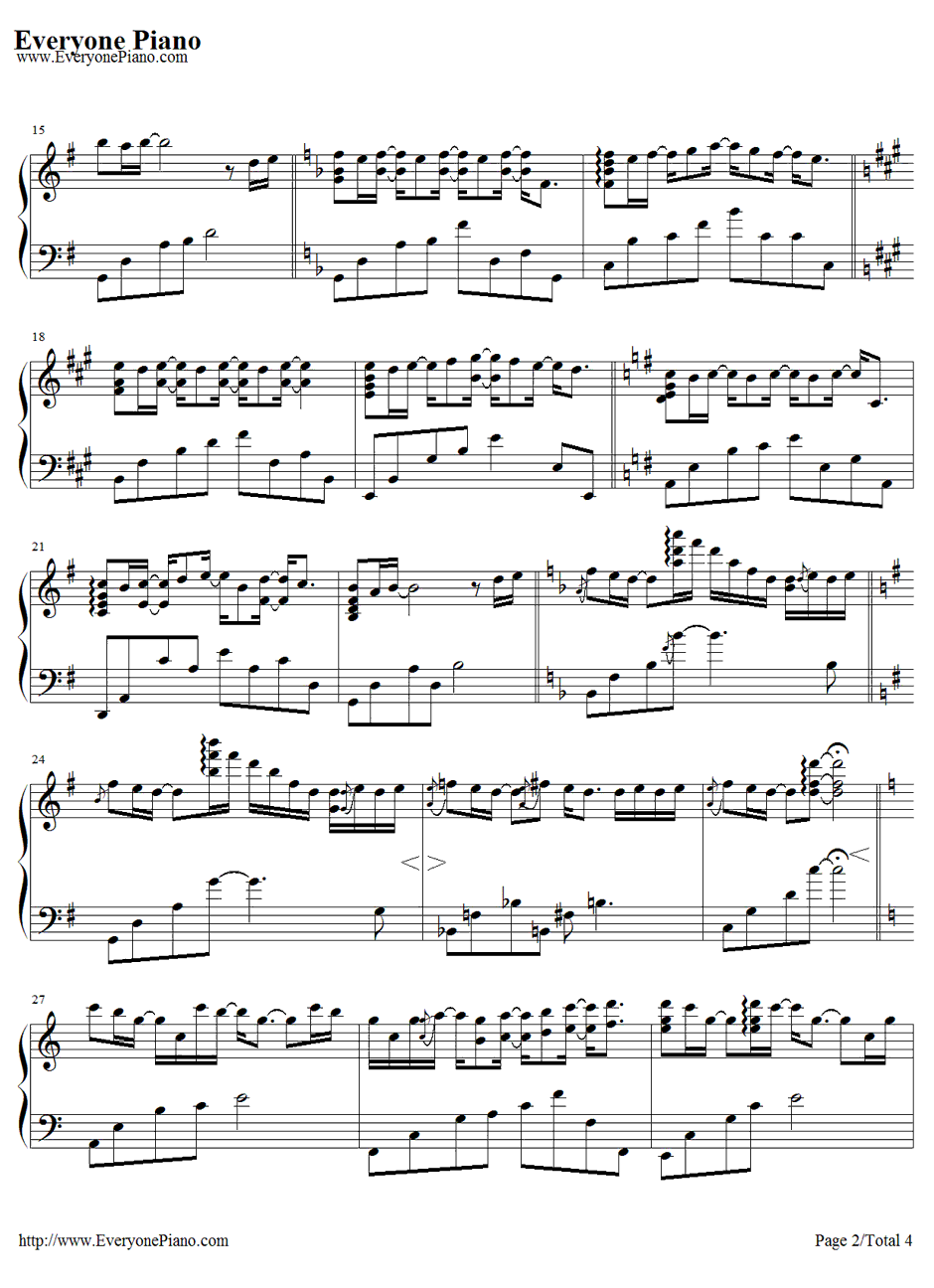 Till I Find You钢琴谱-Yiruma2