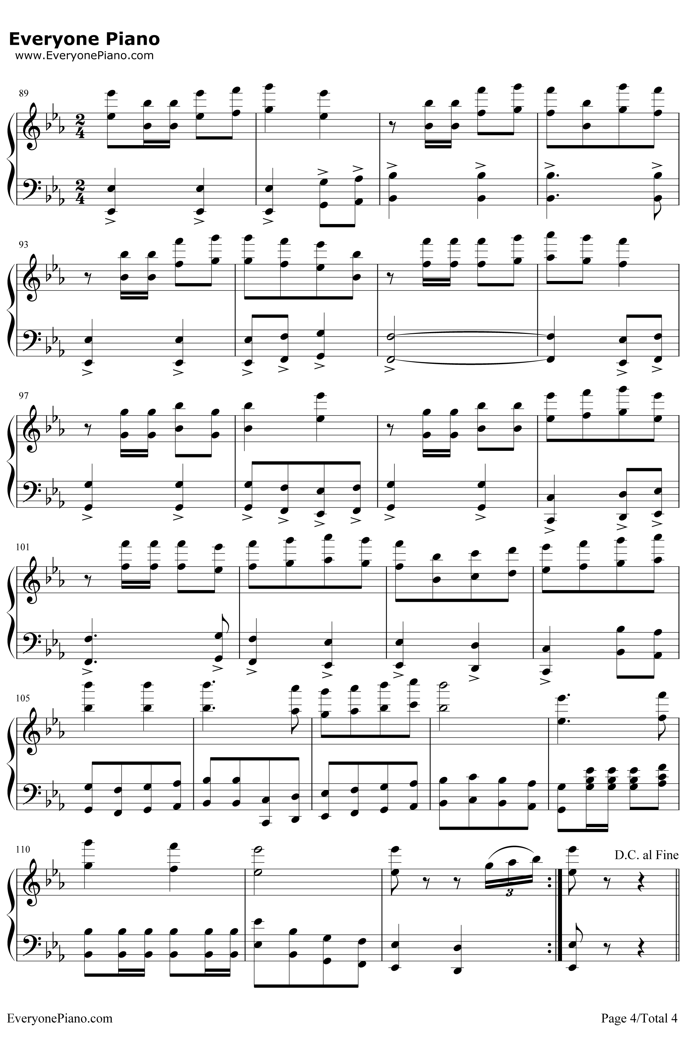 英国民歌组曲钢琴谱-沃恩·威廉斯4