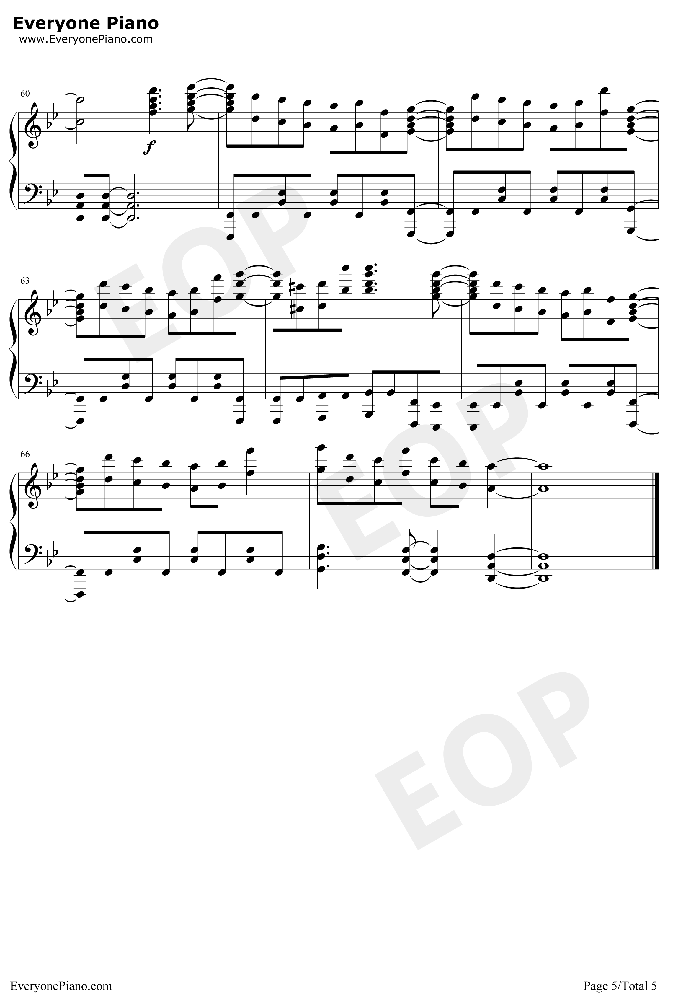 サクリファイス钢琴谱-mafumafu-猎兽神兵OP5
