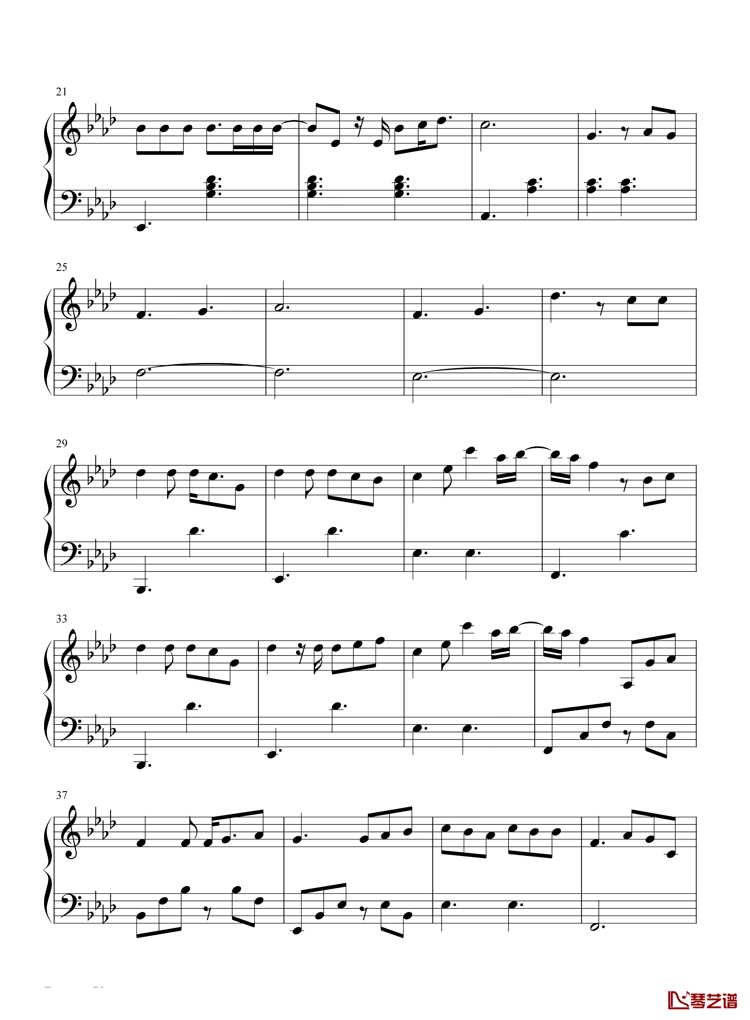 Glimpse of Us钢琴谱-Joji-数字时代最迷人艺术家之一2