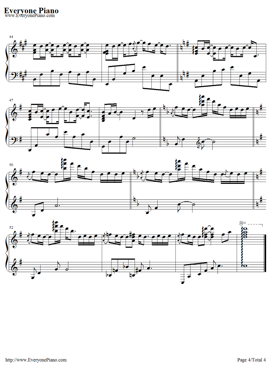 Till I Find You钢琴谱-Yiruma4