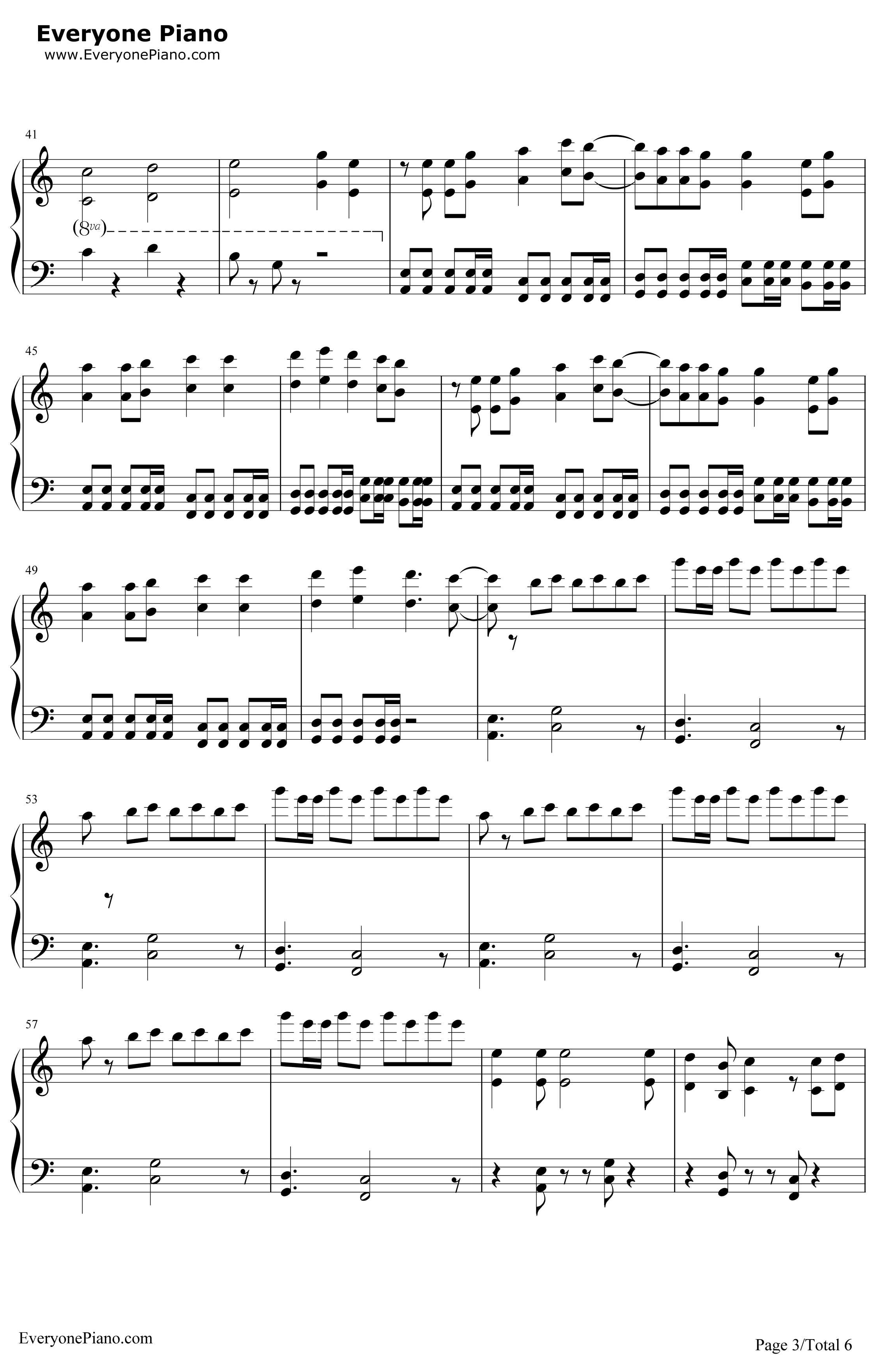 モザイクロール钢琴谱-GUMI-马赛克卷3