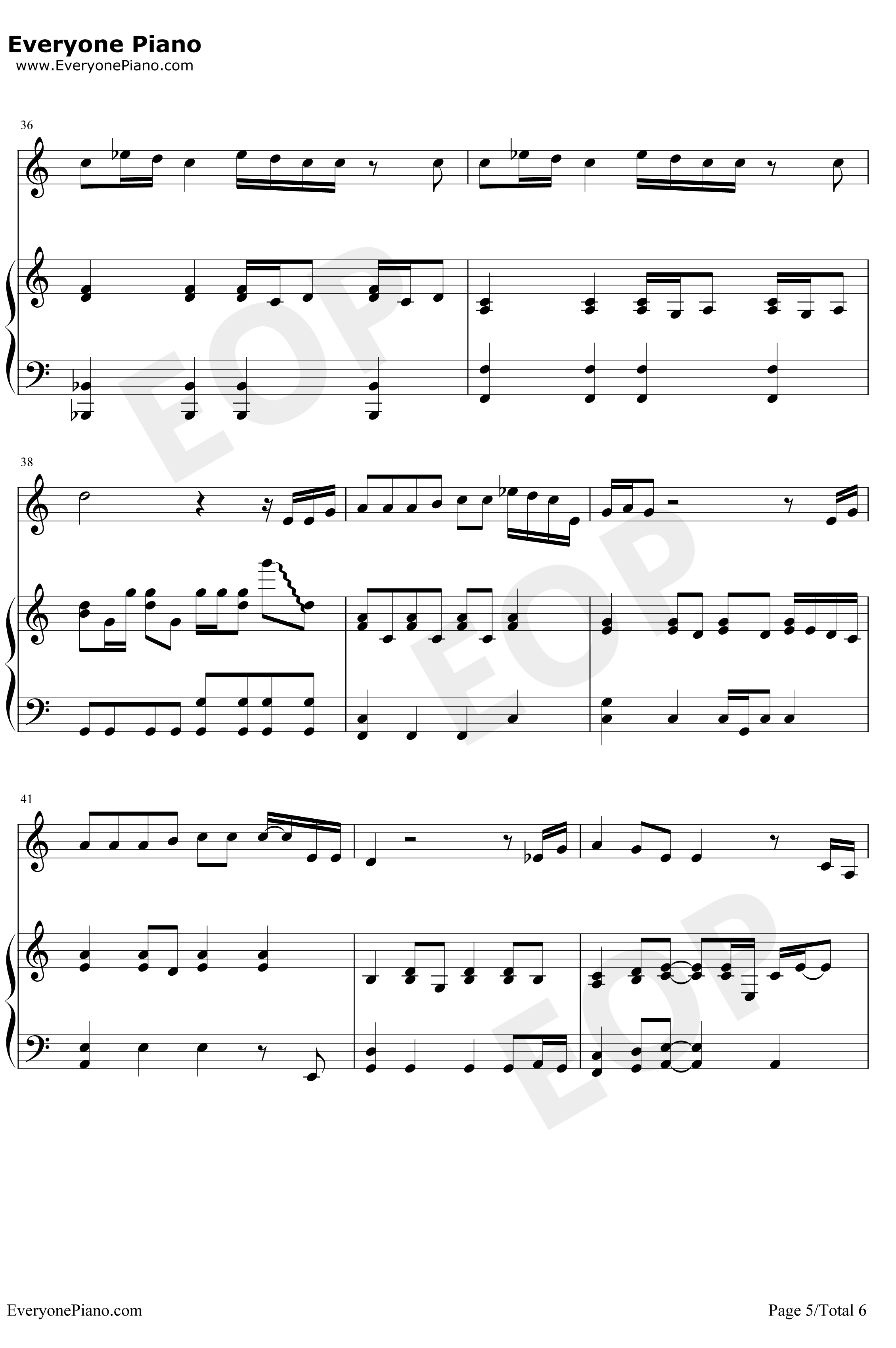 Always Remember Us This Way钢琴谱-LadyGaga-一个明星的诞生OST5