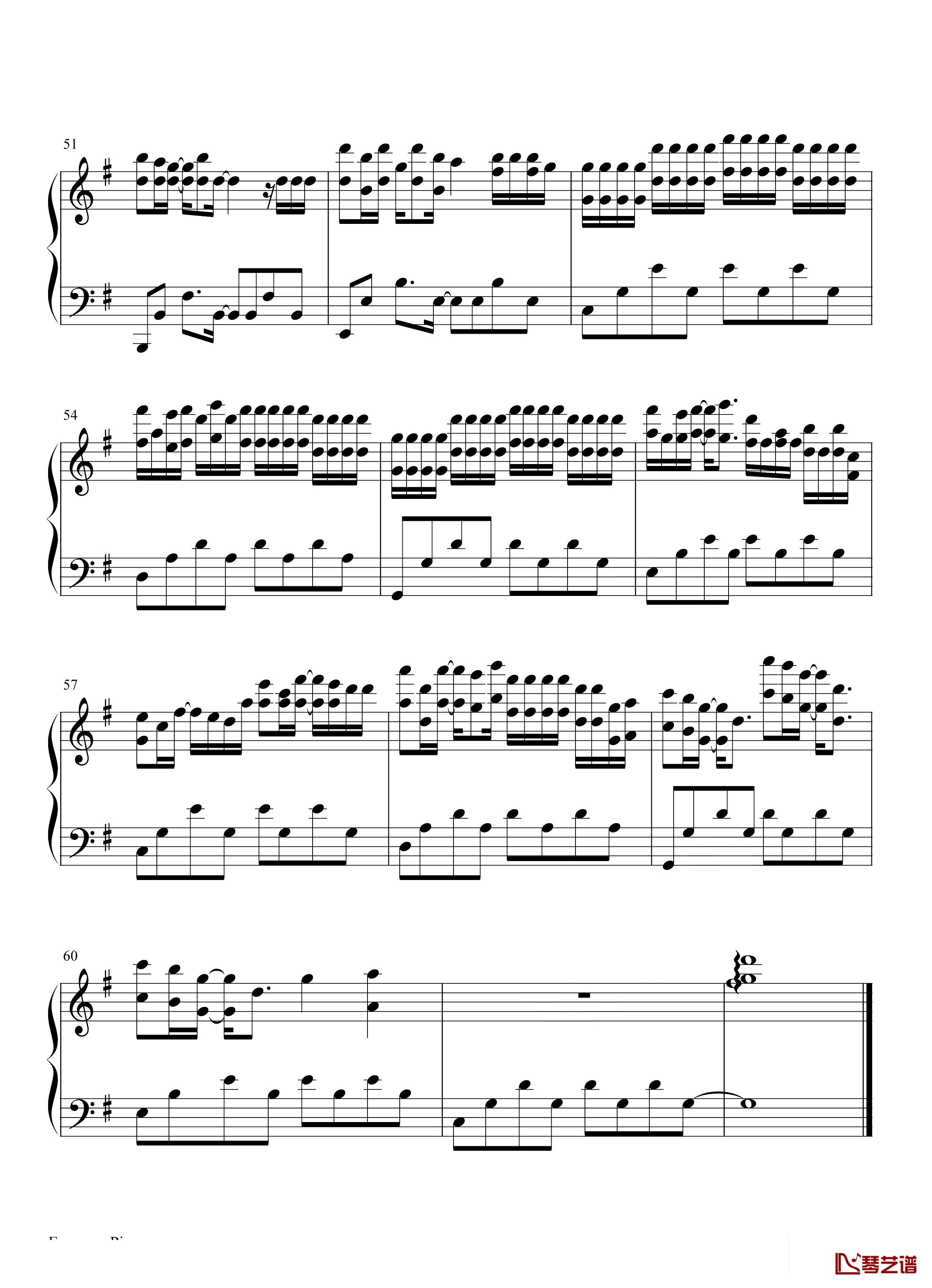 11钢琴谱-队长 黄礼格-就把我爱意都掩埋,但你能清楚的明白-抖音热歌1