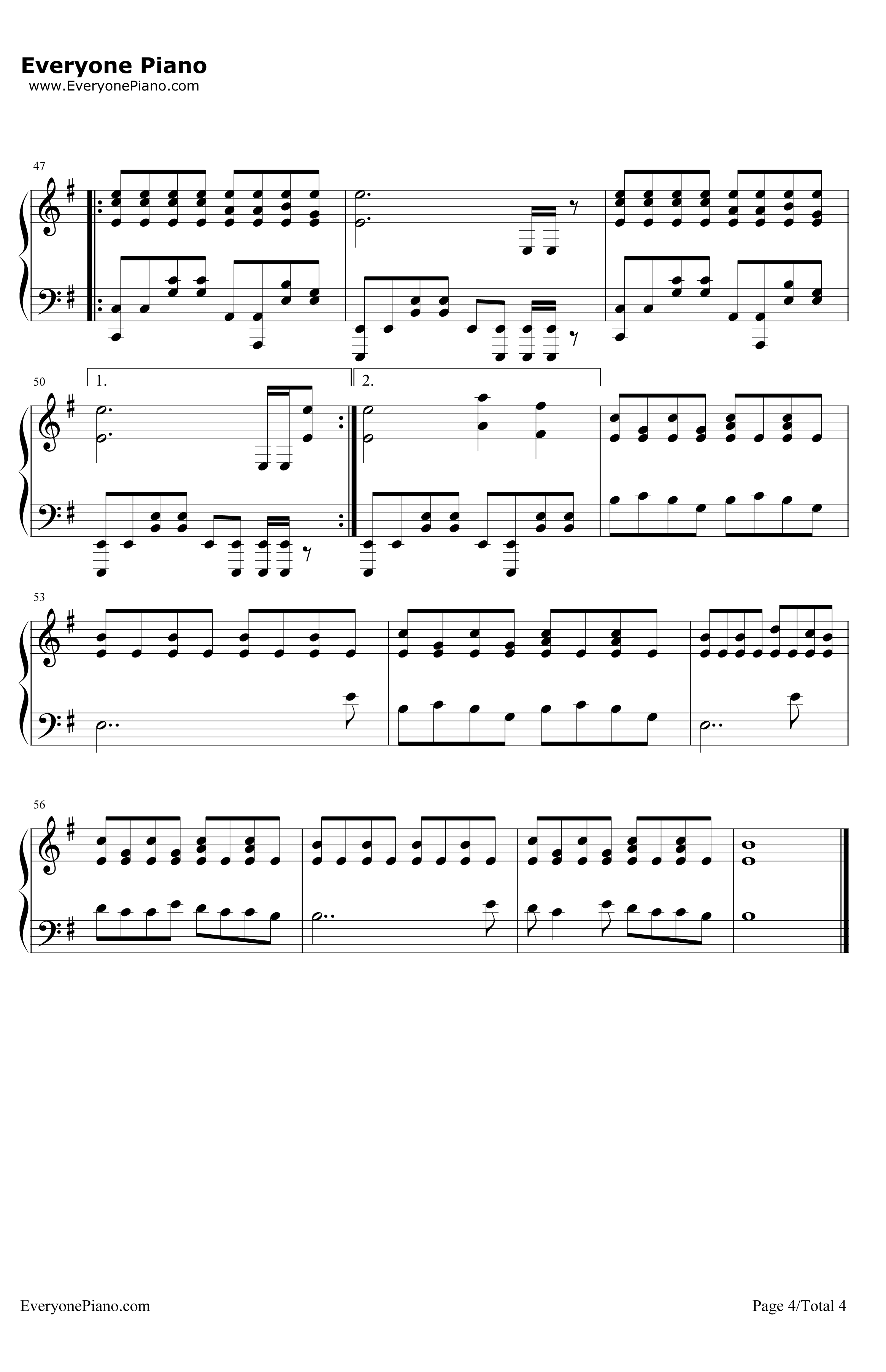 Heathens钢琴谱-TwentyOnePilots4