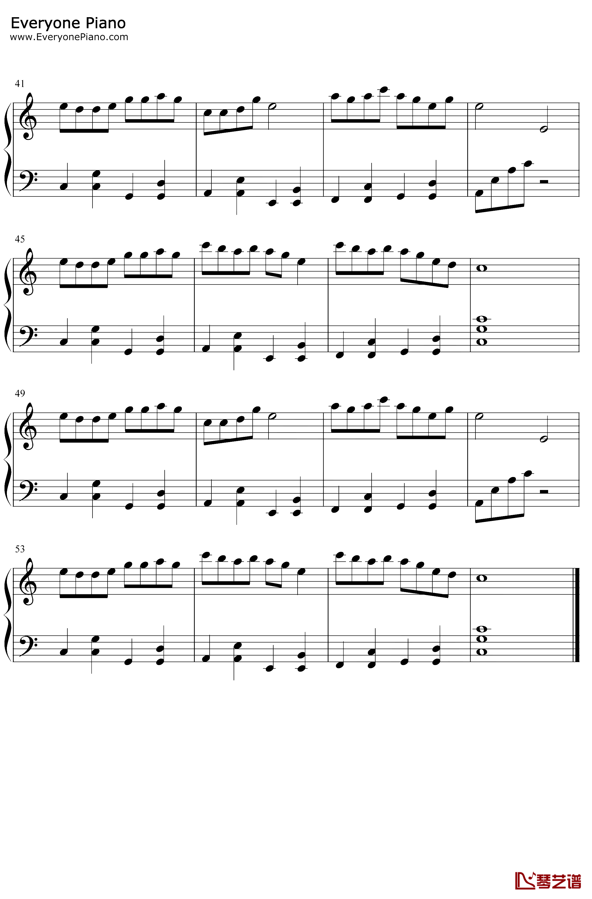 青花钢琴谱 周传雄 一首用信物传递心灵的歌曲3
