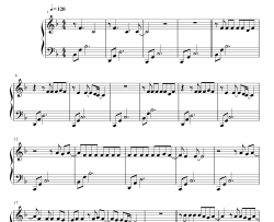 NeverLetYouGo钢琴谱-JustinBieber