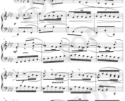 序曲28钢琴谱-巴赫-巴赫初级钢琴曲集