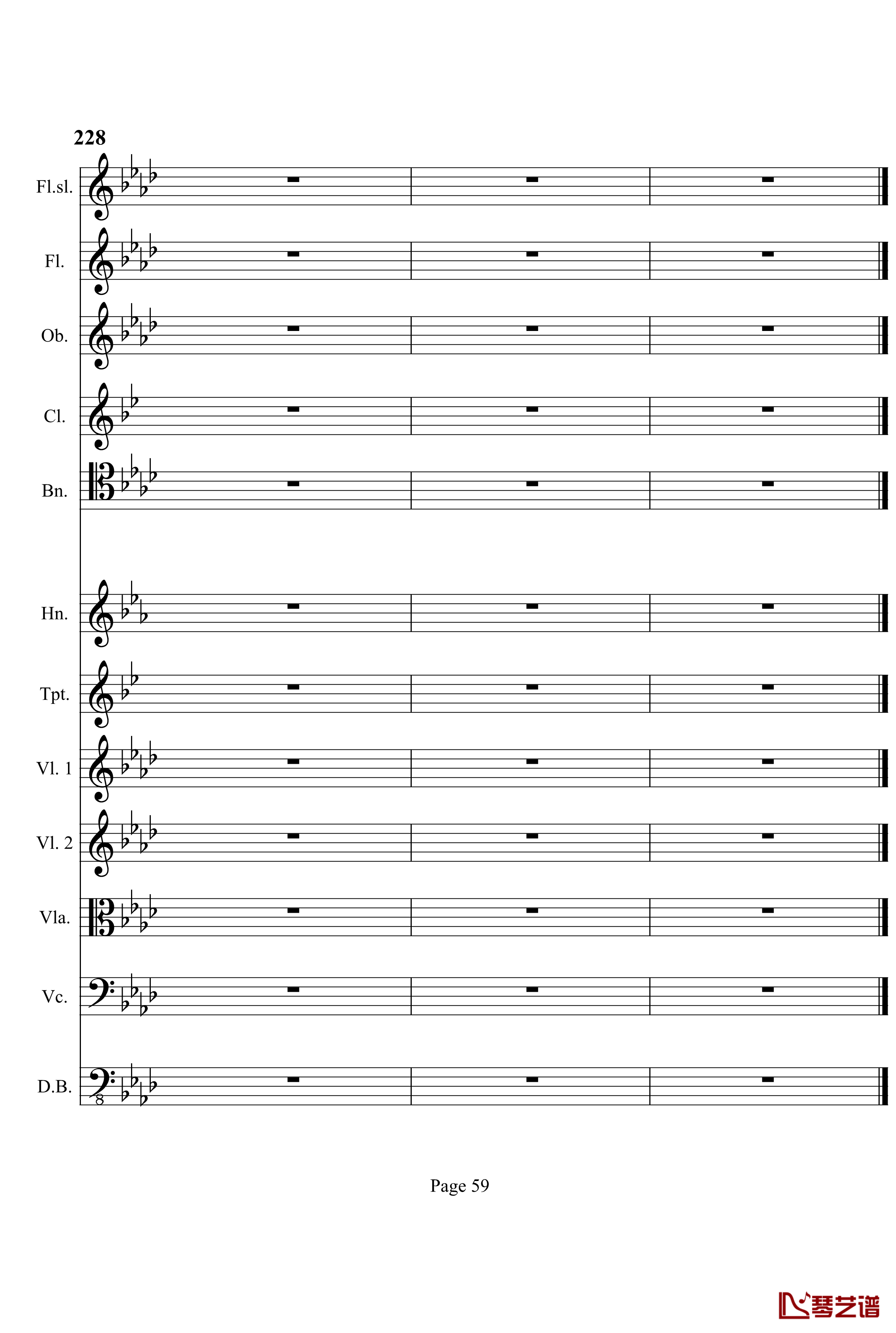 奏鸣曲之交响钢琴谱-第12首-Ⅰ-贝多芬-beethoven59
