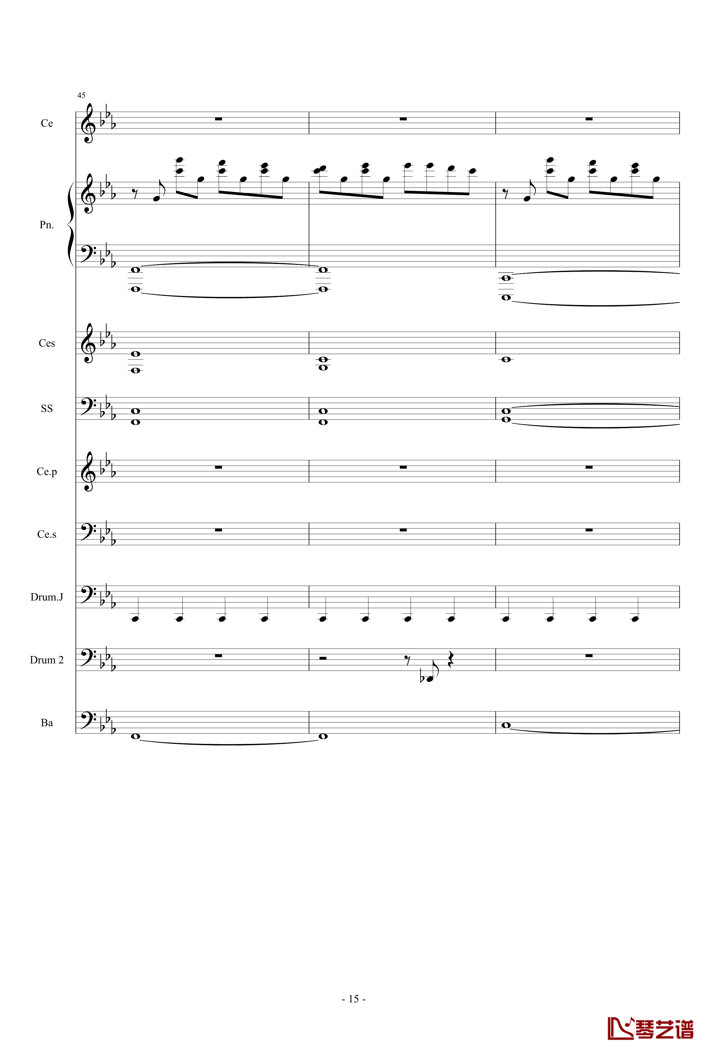 Rolling in the deep钢琴谱-钢琴&大提琴-Jon Schmidt15