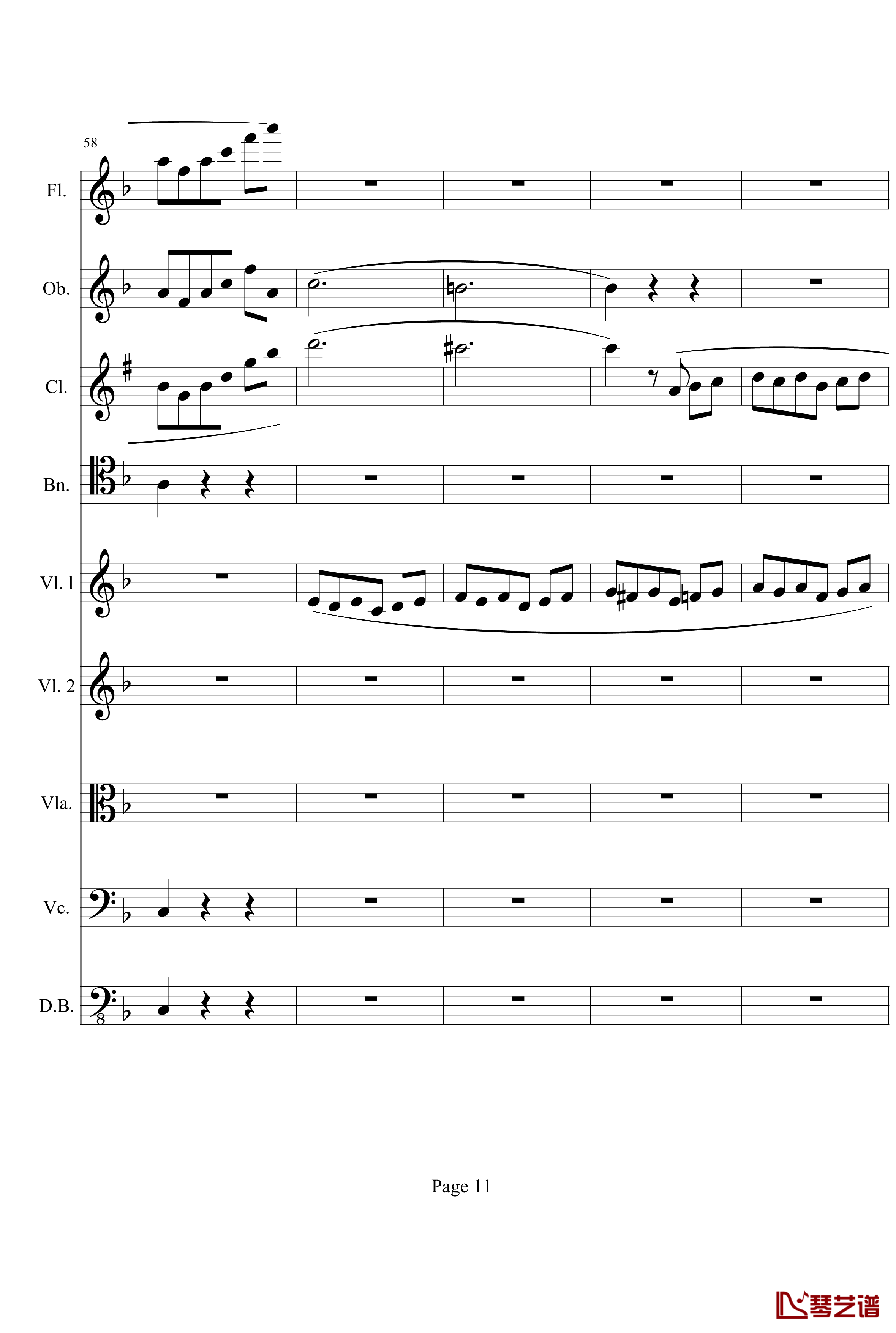 奏鸣曲之交响钢琴谱-第1首-Ⅲ-贝多芬-beethoven11