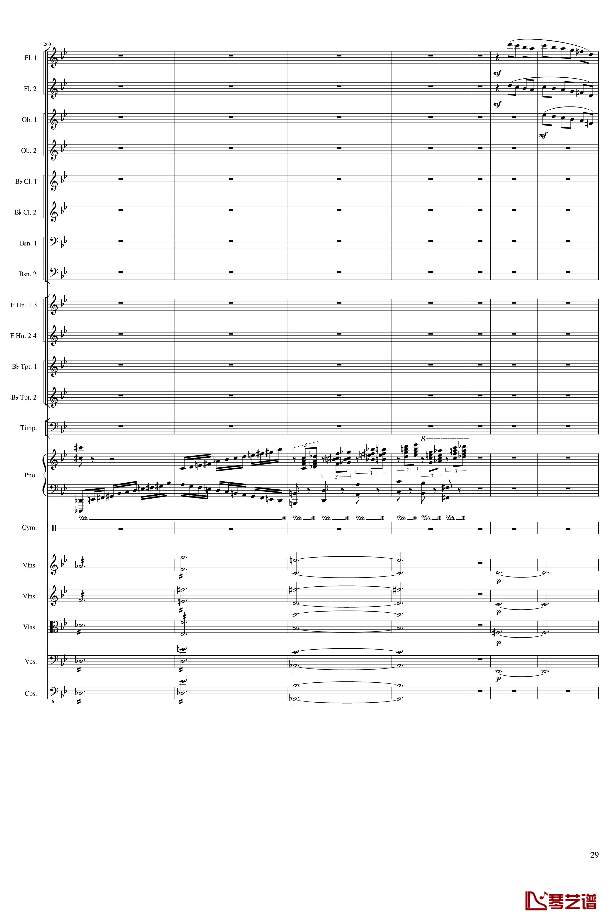 Piano Concerto No.8, Op.123 III钢琴谱 一个球29