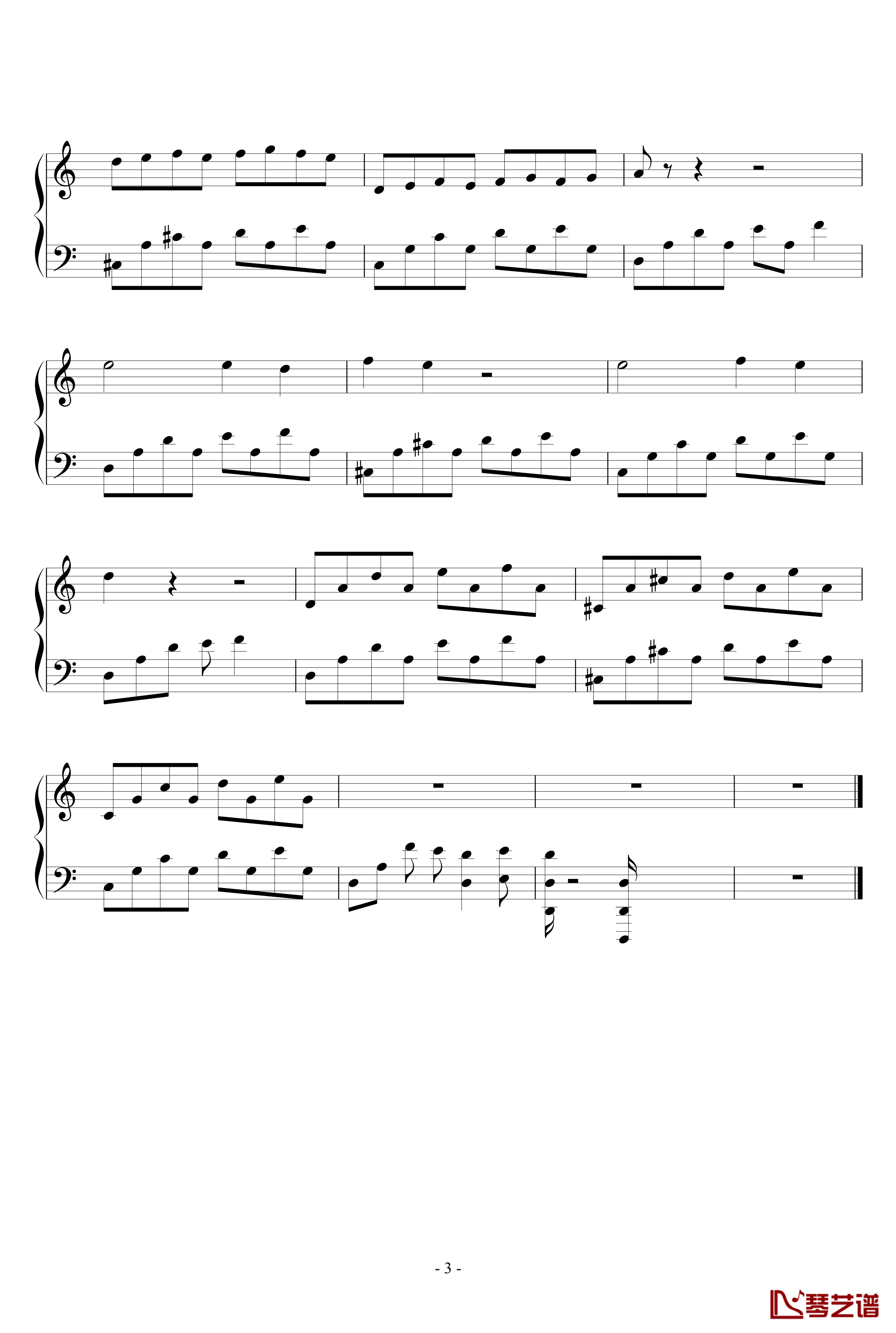 简调的华丽钢琴谱-第八章-王科健3