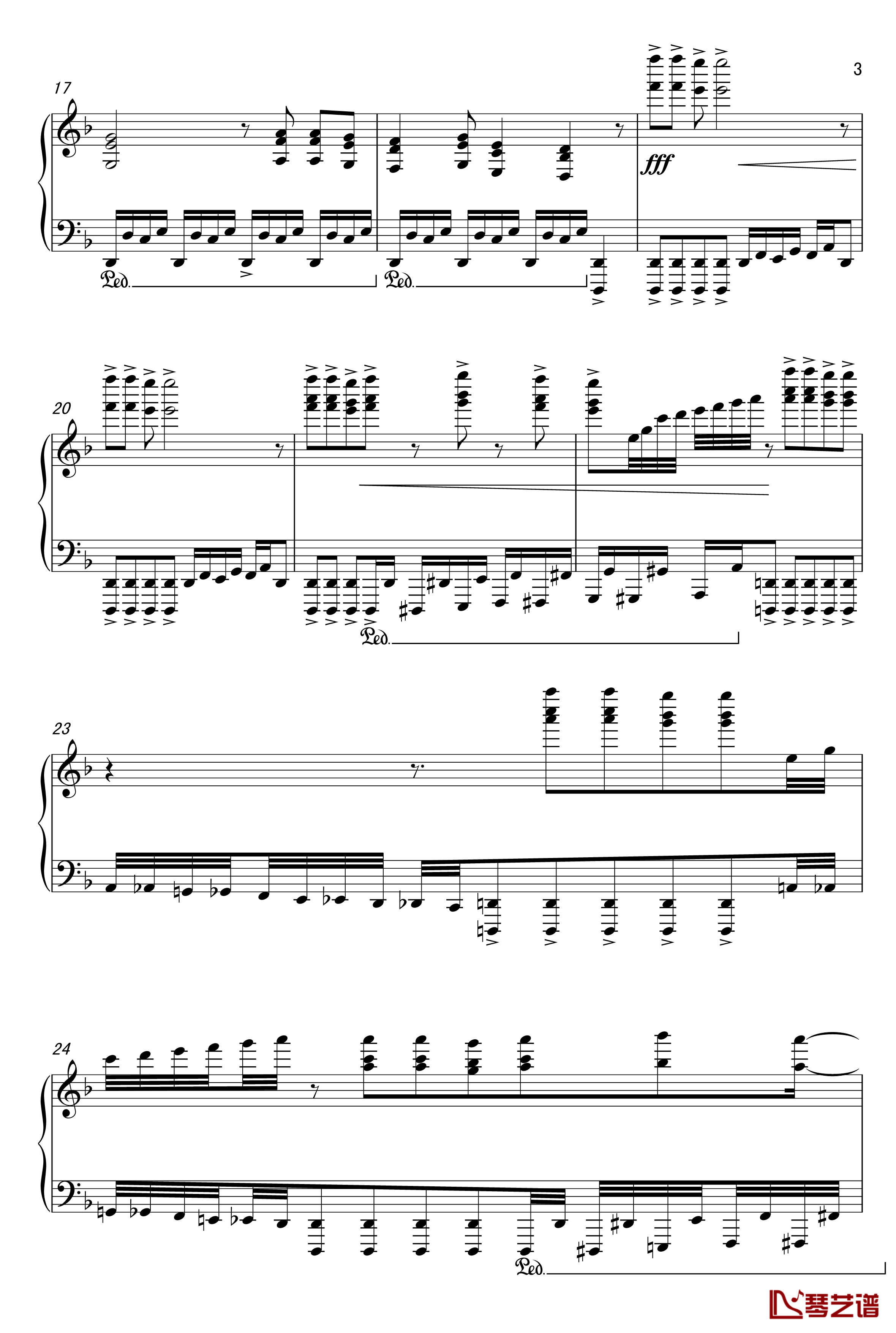 布兰诗歌钢琴谱-纯粹版-马克西姆-Maksim·Mrvica3