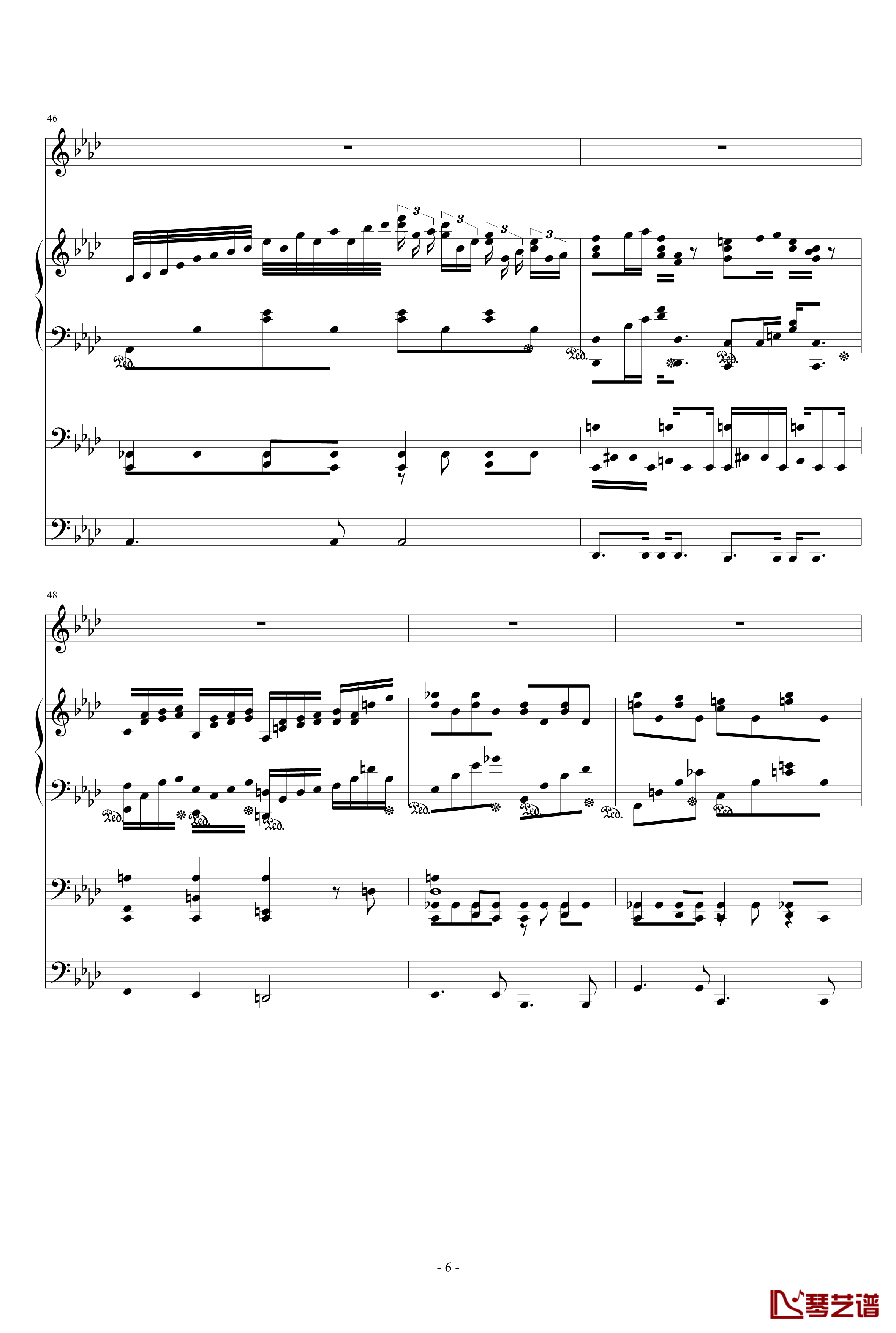瓦伦丁情人节钢琴谱-2.14-ellocz6