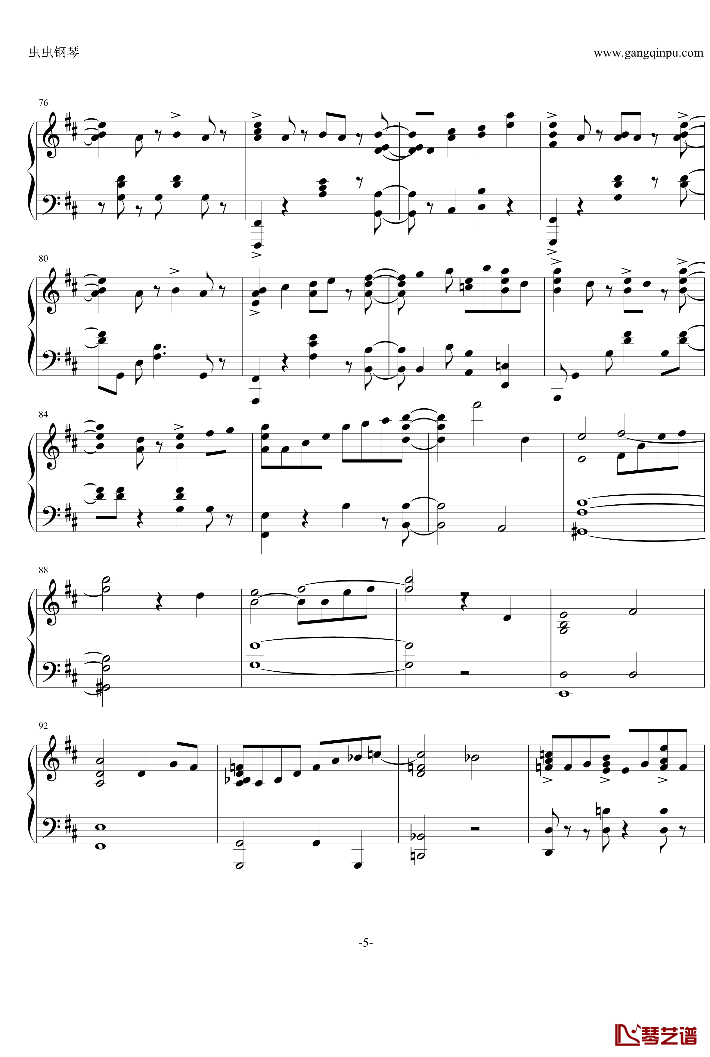 最终幻想13雷霆主题音乐钢琴谱-ライトニングのテーマ 閃光-最终幻想5
