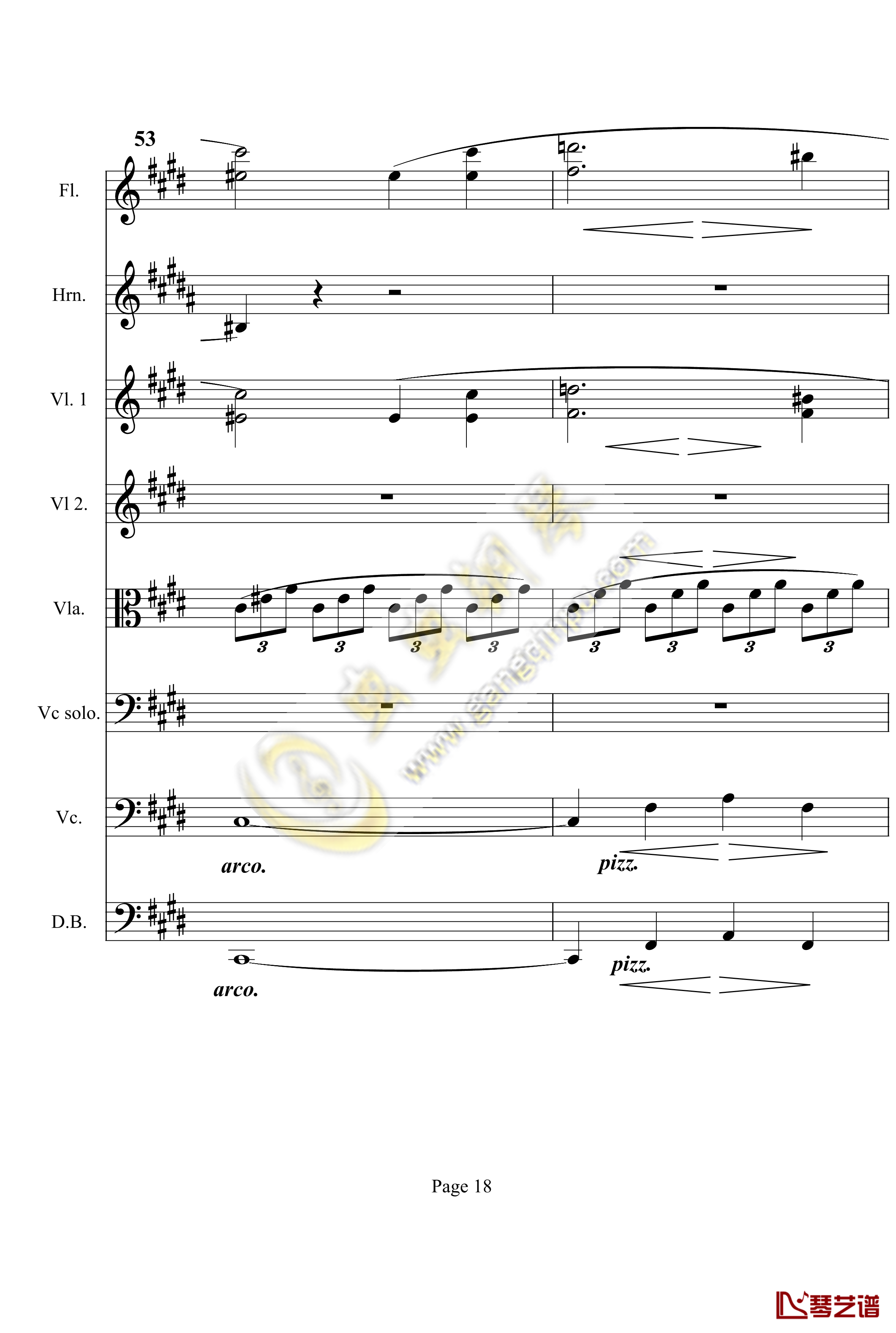 奏鸣曲之交响第14首钢琴谱-贝多芬-beethoven18