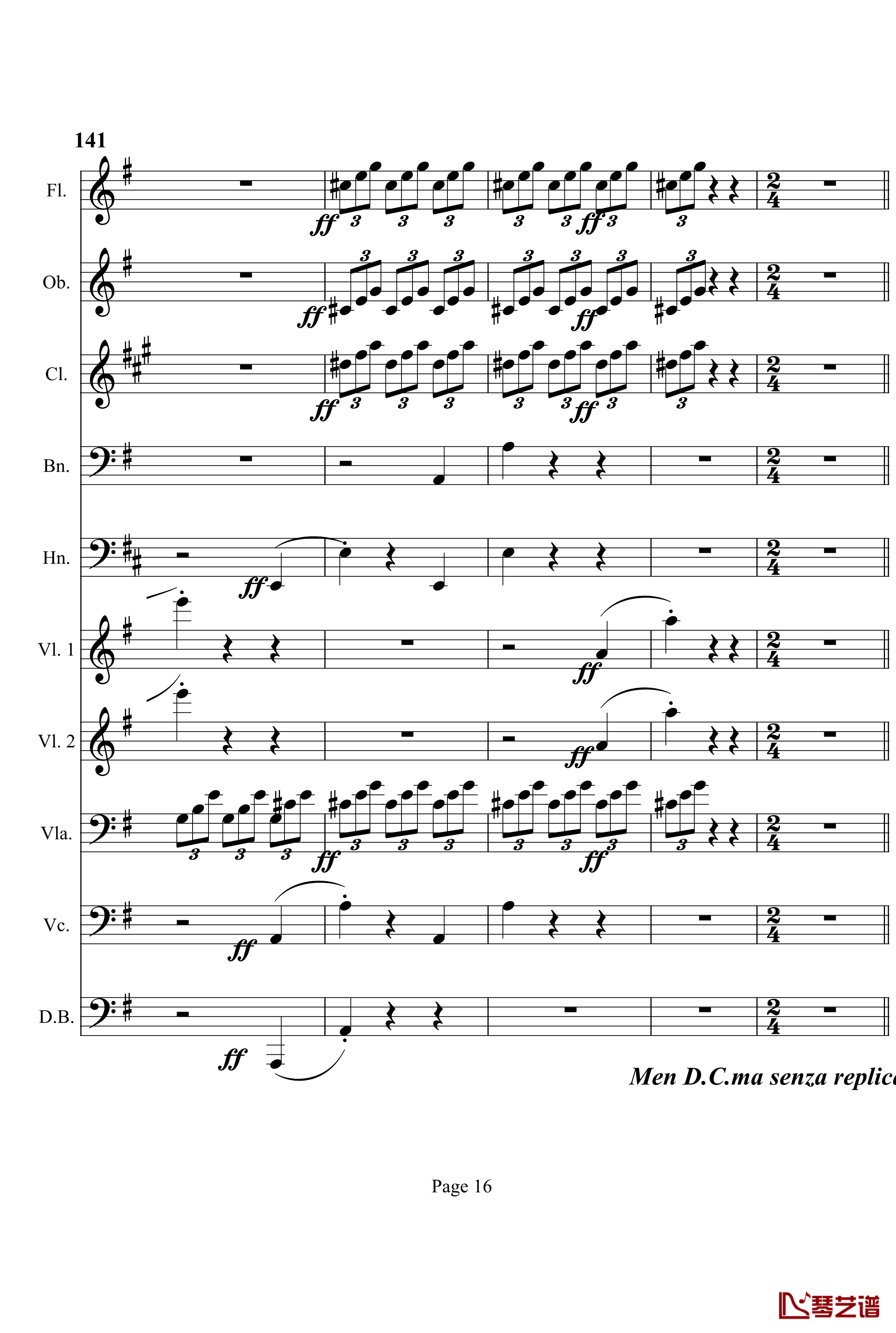 奏鸣曲之交响钢琴谱-第7首-Ⅲ-贝多芬-beethoven16