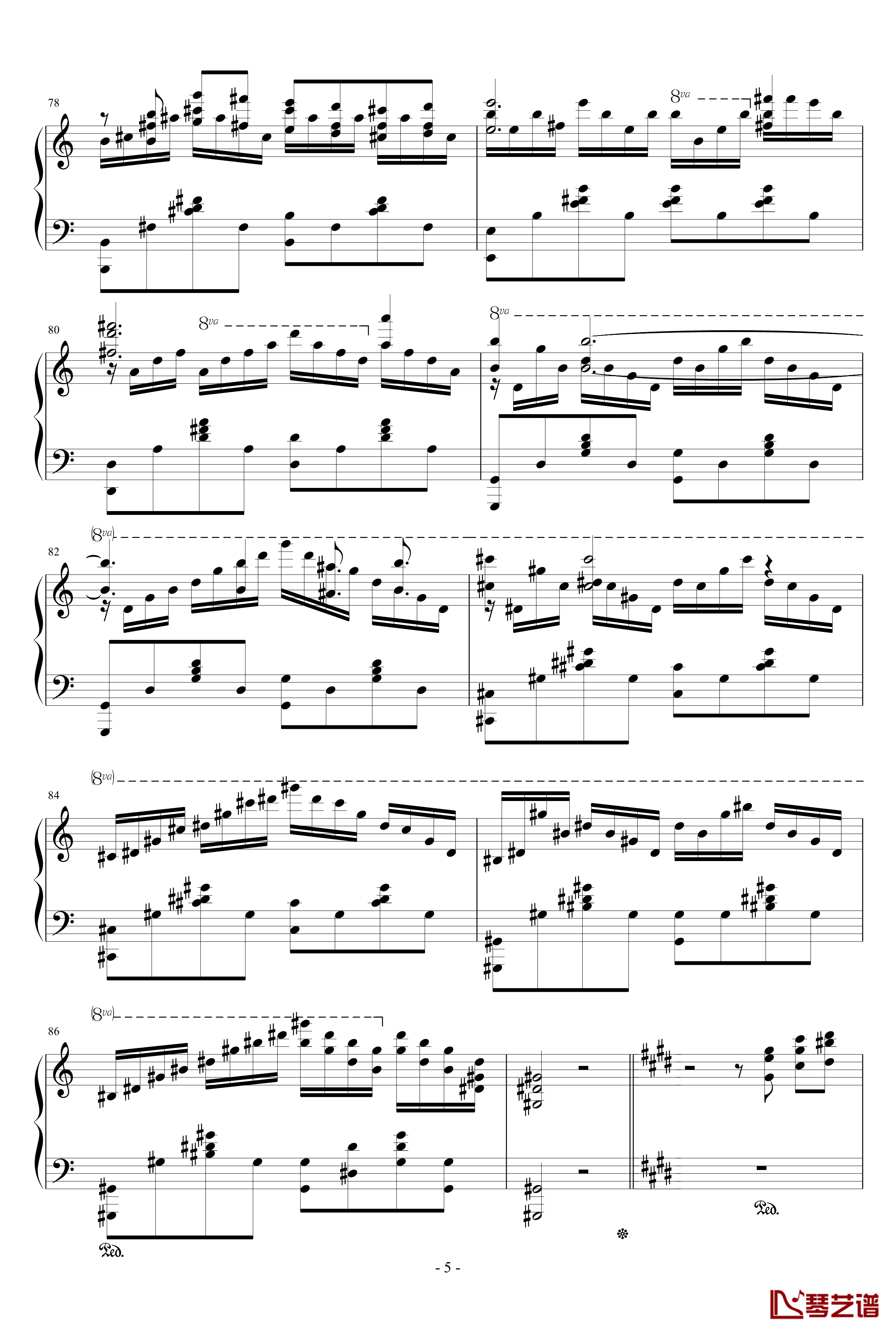劲乐团v3钢琴谱-劲乐团5