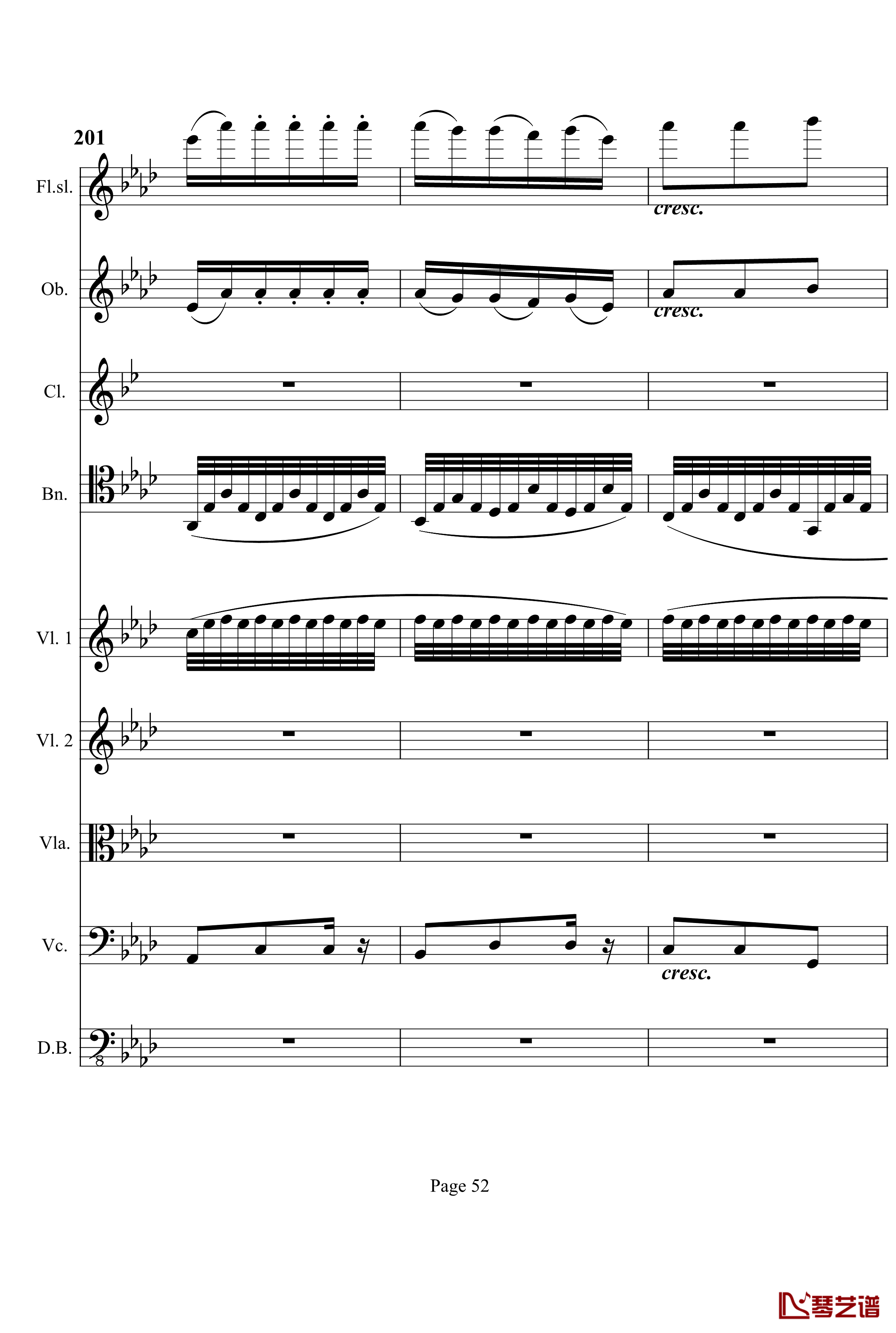 奏鸣曲之交响钢琴谱-第12首-Ⅰ-贝多芬-beethoven52
