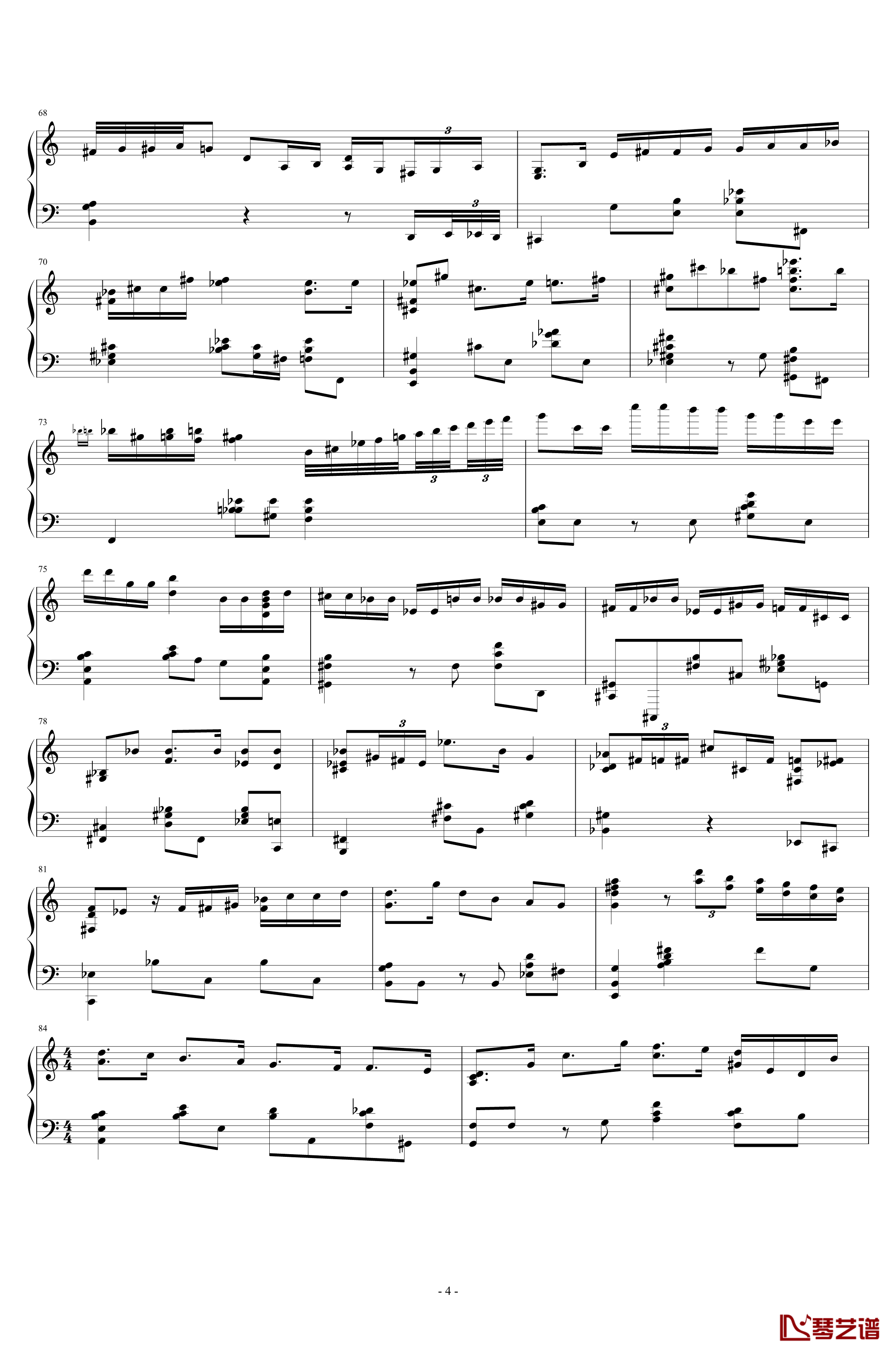 Songs and Lullabies钢琴谱-Fred Hersch4