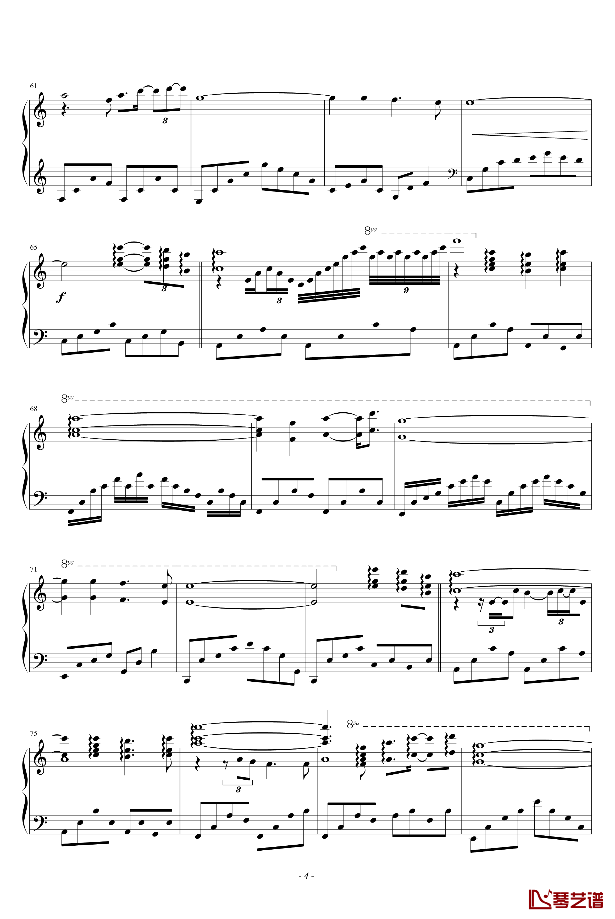Gracefully钢琴谱-Giovanni Marradi-乔瓦尼4
