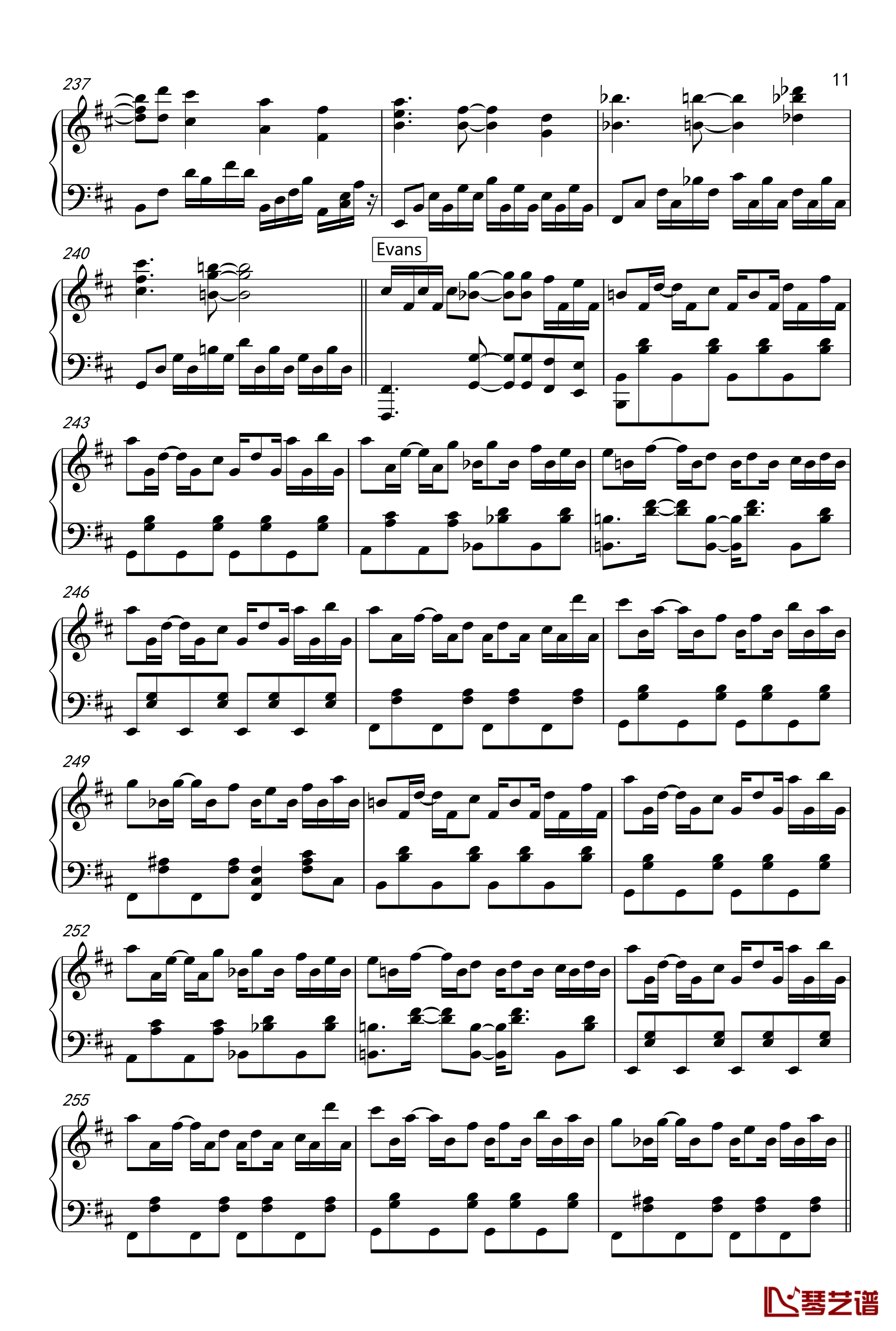 madlay组曲钢琴谱-niconico11