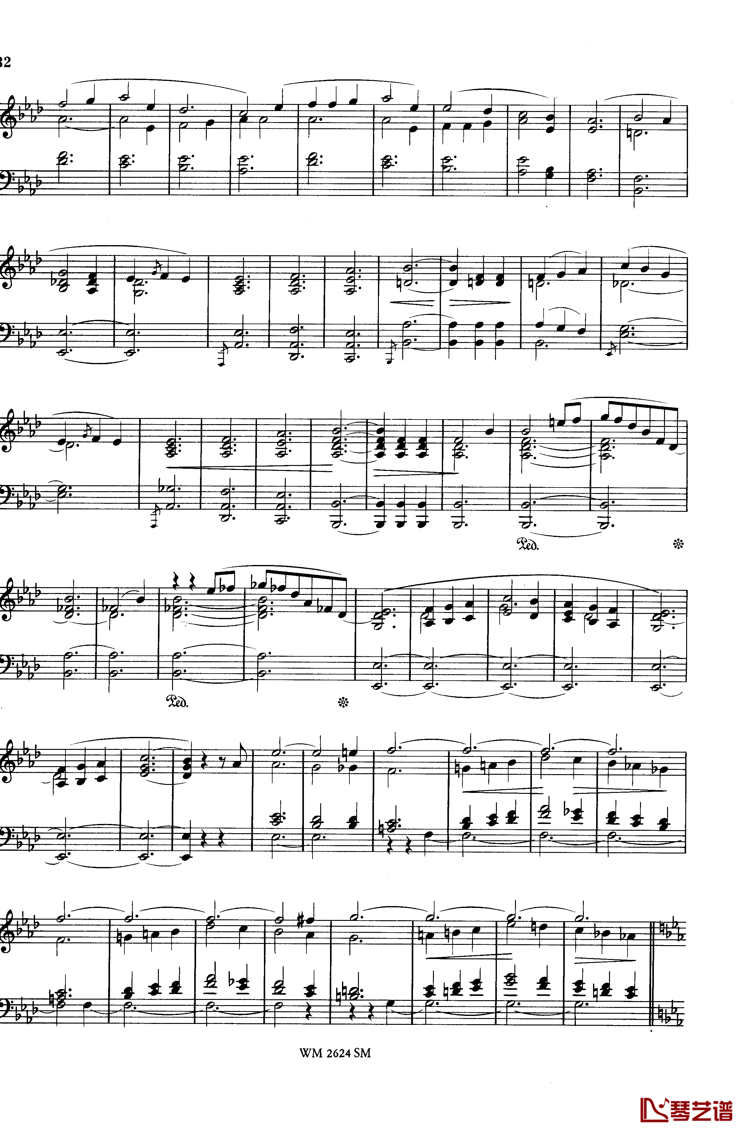c小调第二谐谑曲Op.14钢琴谱-舒曼-克拉拉5