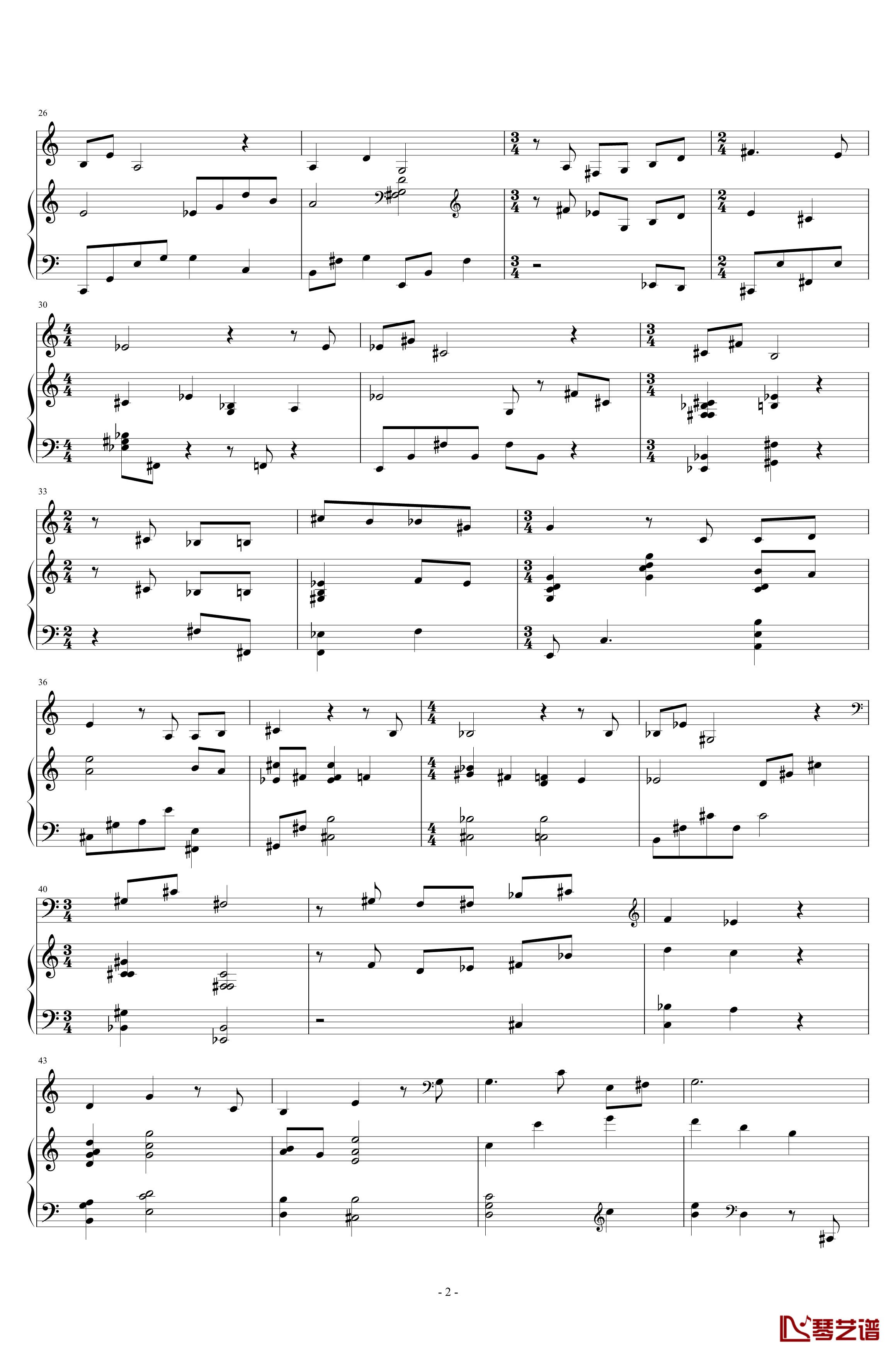 Songs and Lullabies钢琴谱-Fred Hersch2