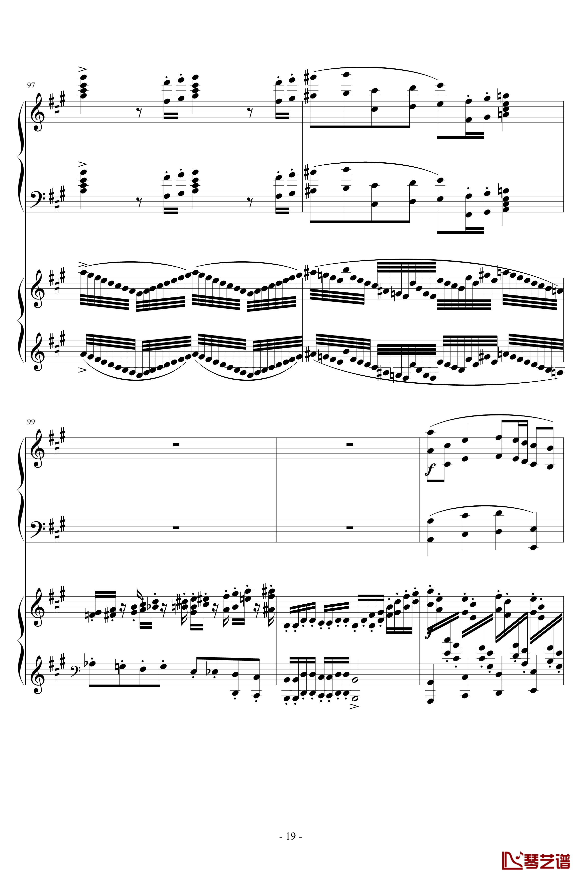 Piano Concerto No.6 in sharp F Minor Op.57 I.钢琴谱-一个球19