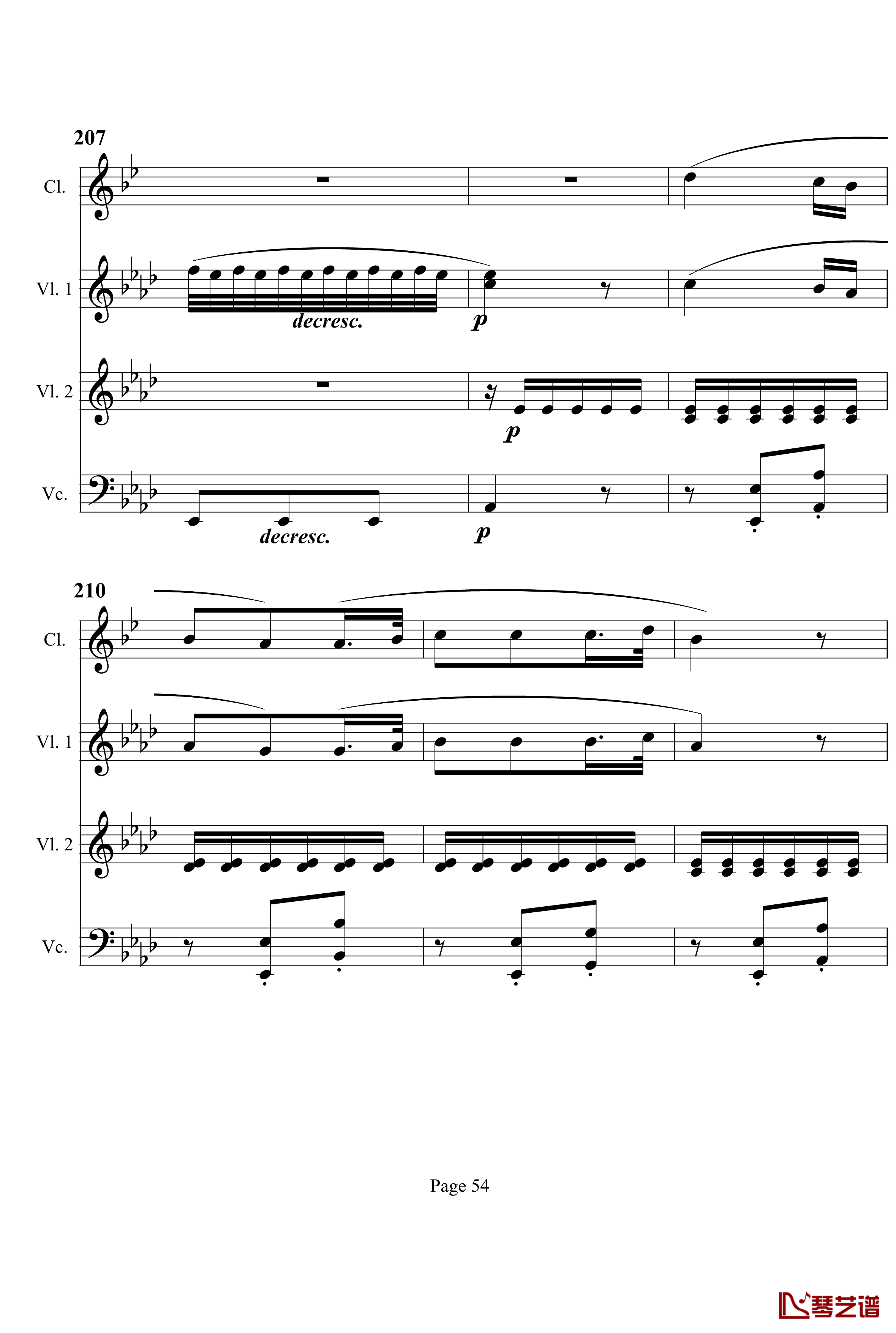 奏鸣曲之交响钢琴谱-第12首-Ⅰ-贝多芬-beethoven54