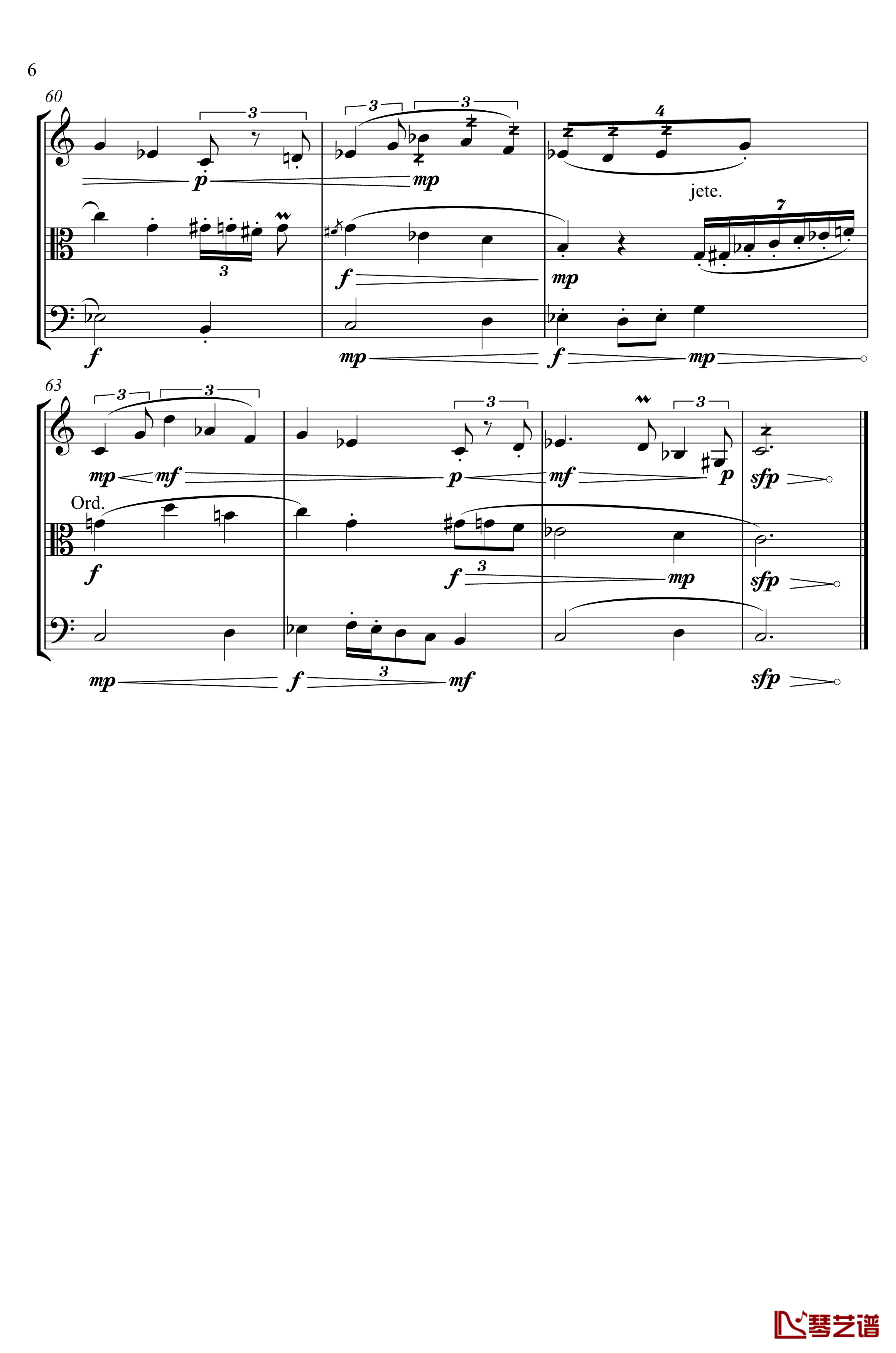 不可描述的剧情钢琴谱-弦乐三重奏-breadjuice6