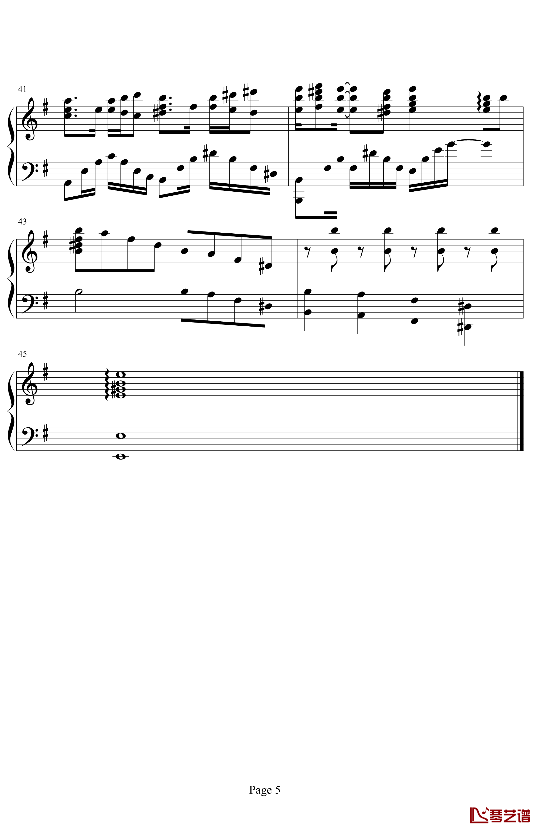 交错的弦钢琴谱-修改版-.伊dên-H085