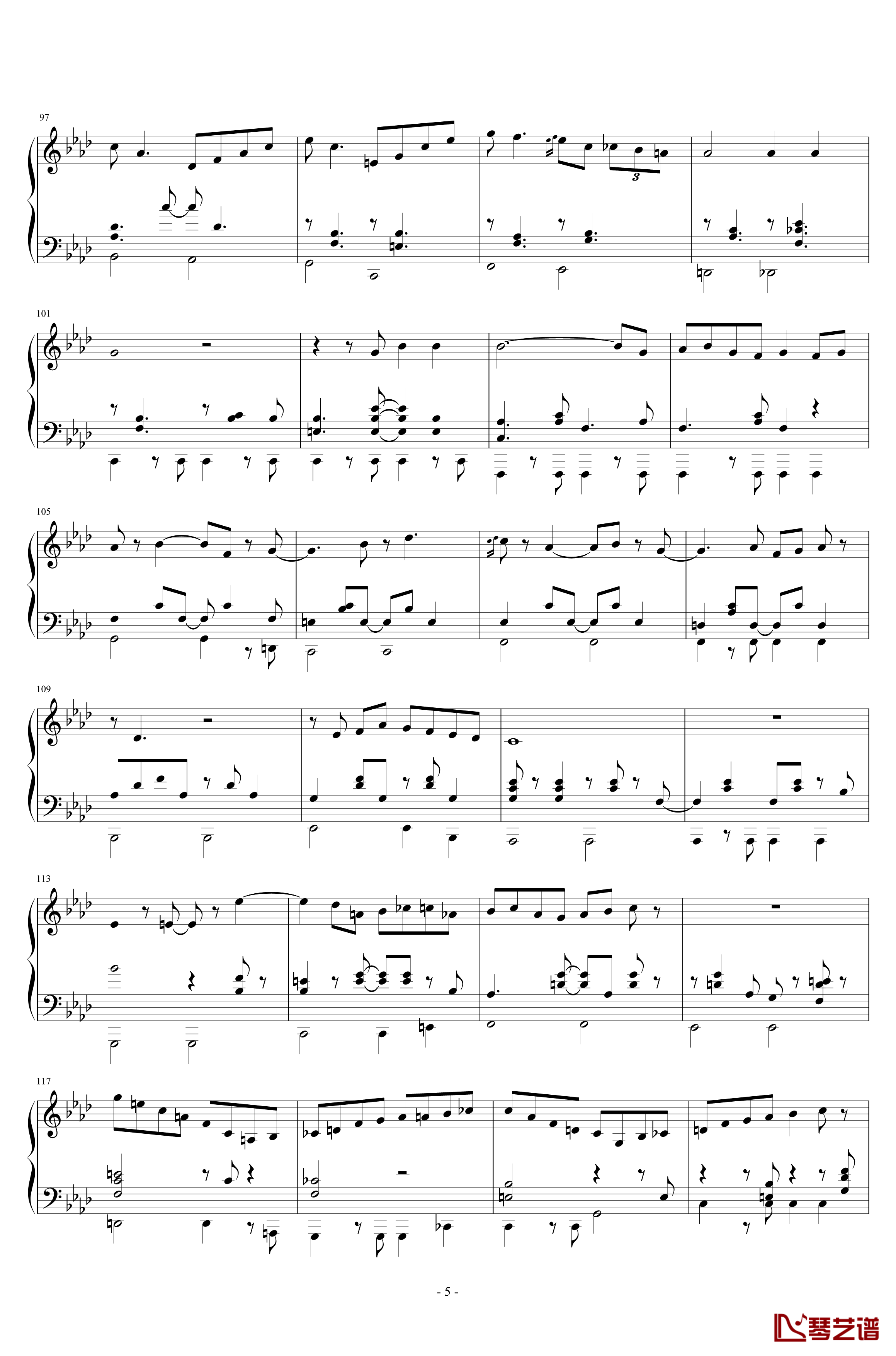 Samba Cantina钢琴谱-Paul Desmond5