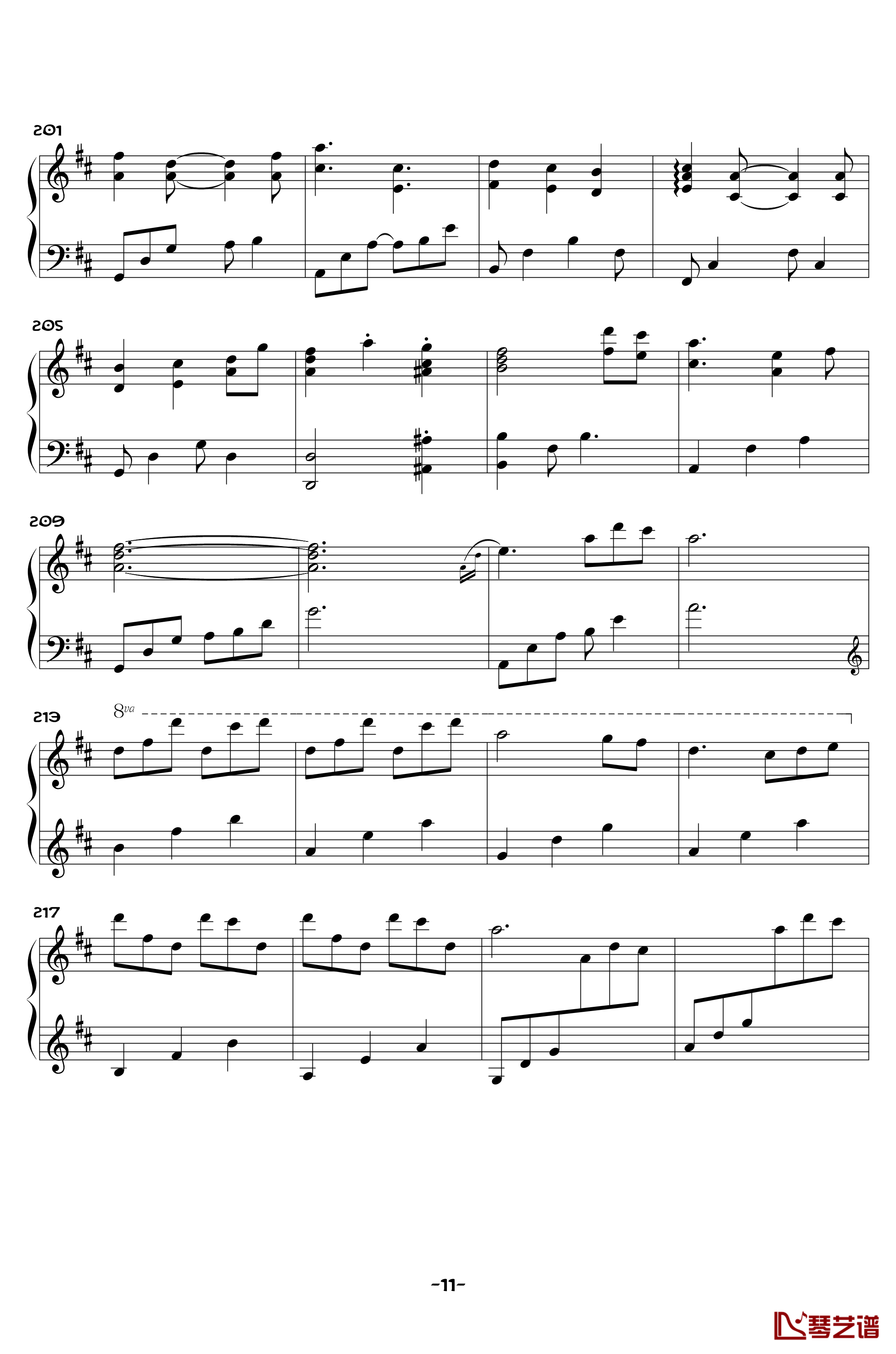 森之祭典钢琴谱-V.K克11