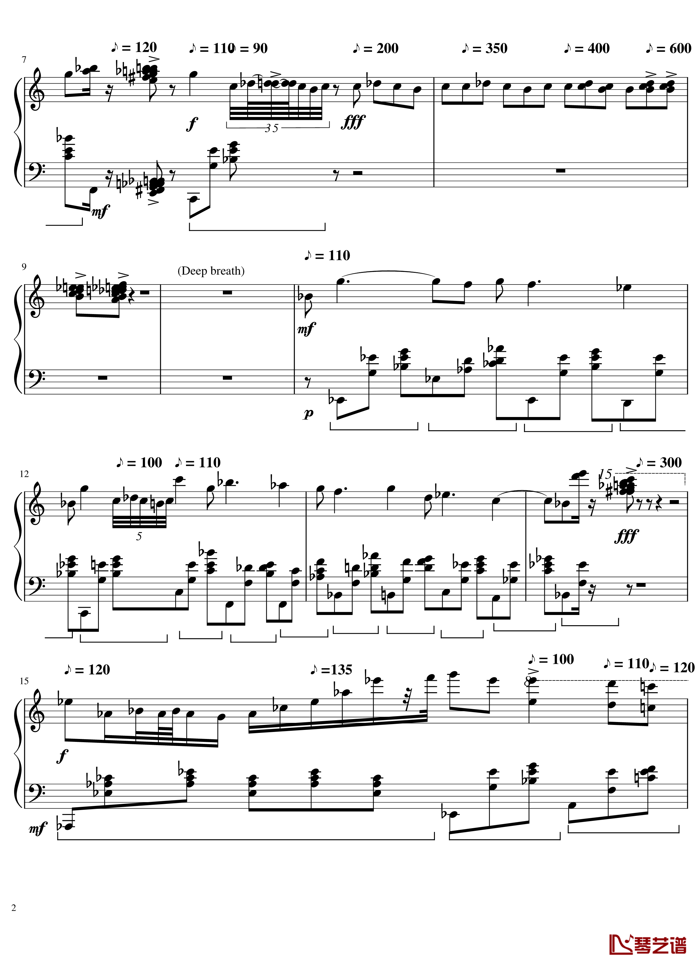 Piano Practice Frustration钢琴谱-肖邦-chopin2