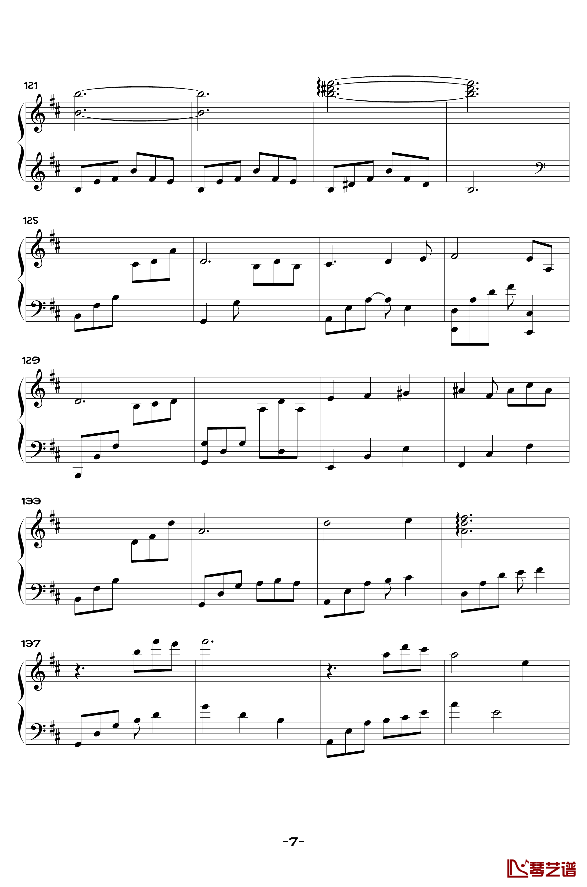 森之祭典钢琴谱-V.K克7