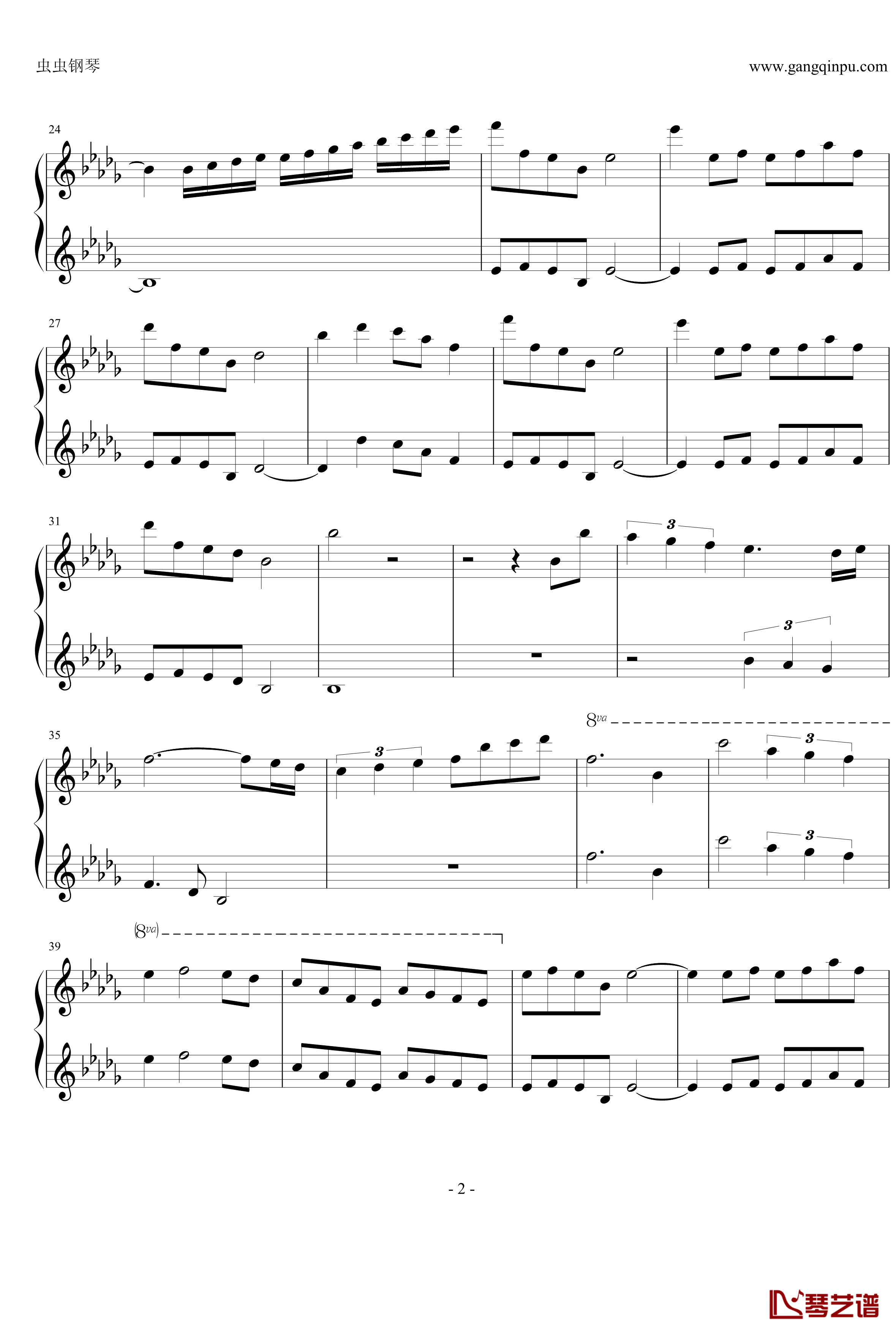 Merry Christmas Mr. Lawrence钢琴谱-马克西姆-Maksim·Mrvica2