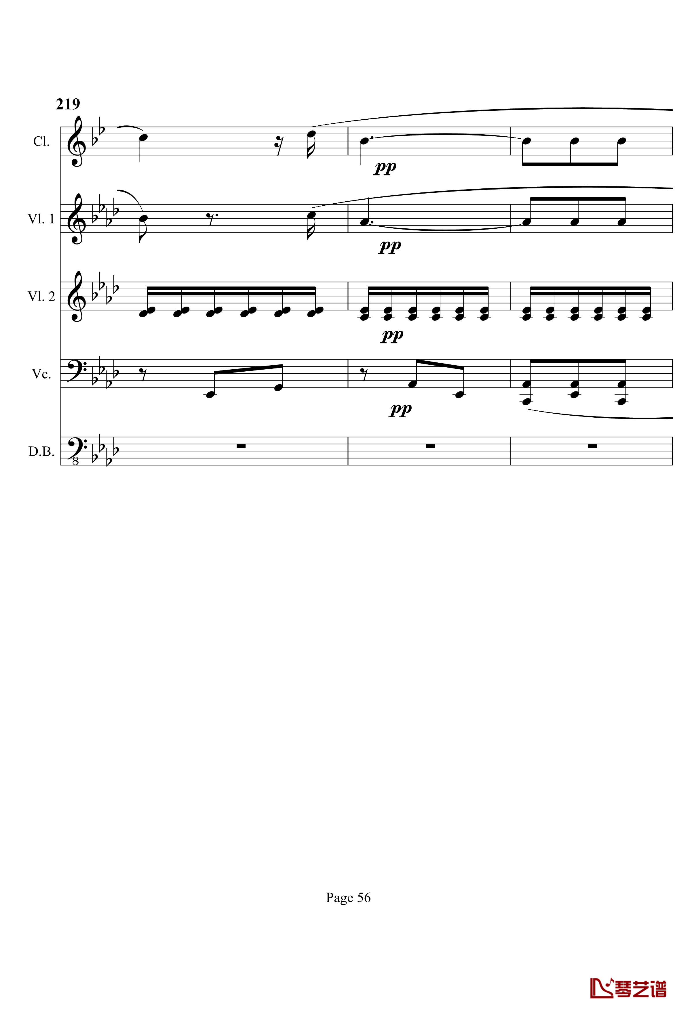 奏鸣曲之交响钢琴谱-第12首-Ⅰ-贝多芬-beethoven56