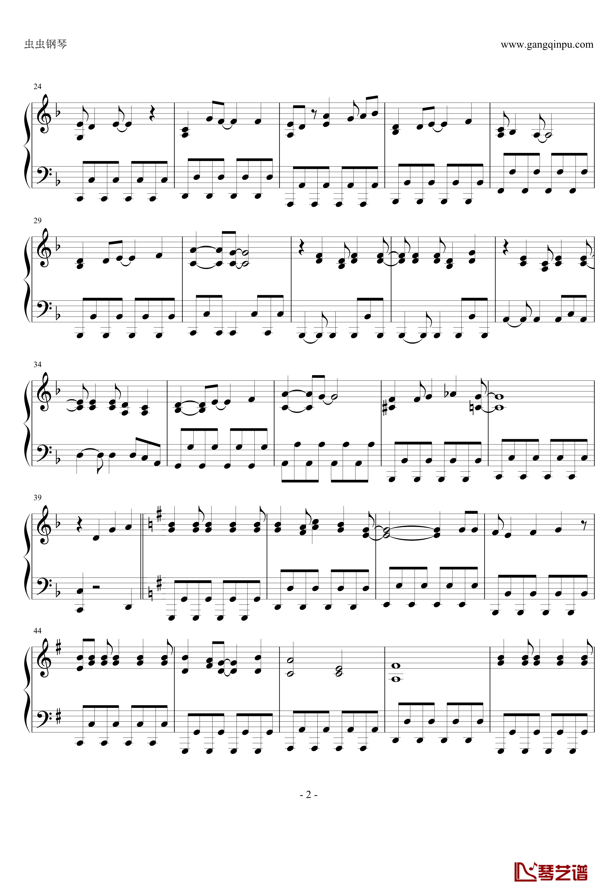 オーマイガー钢琴谱-修订完善版-NMB482
