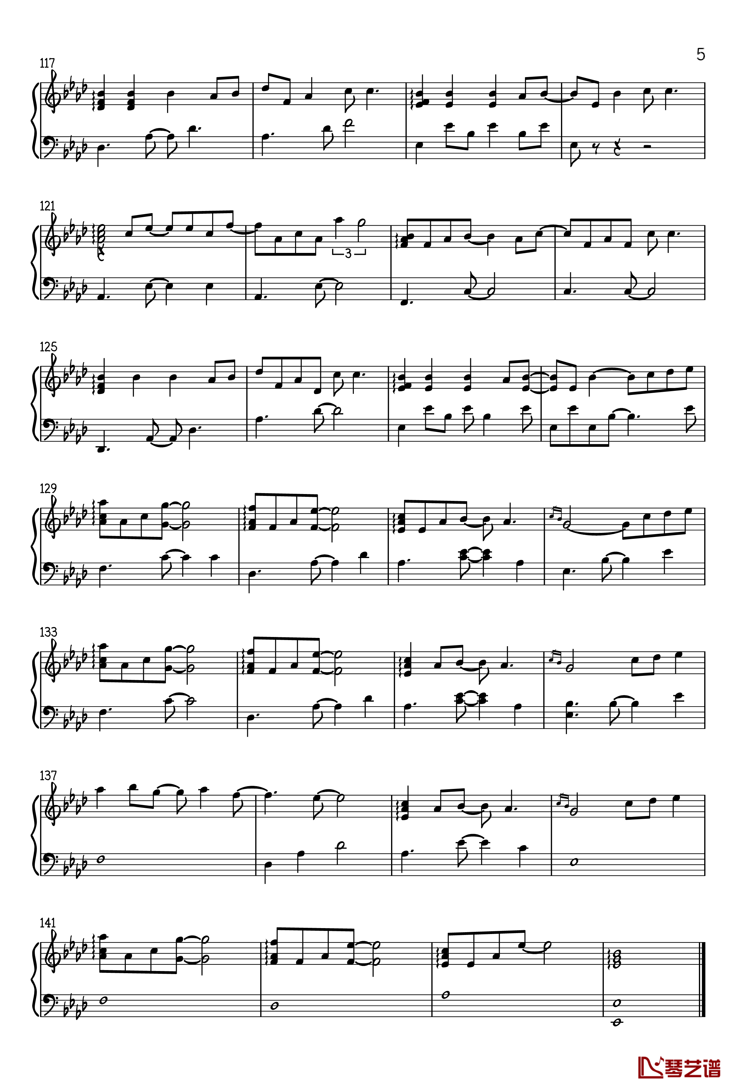 All Of Me钢琴谱-John Legend5