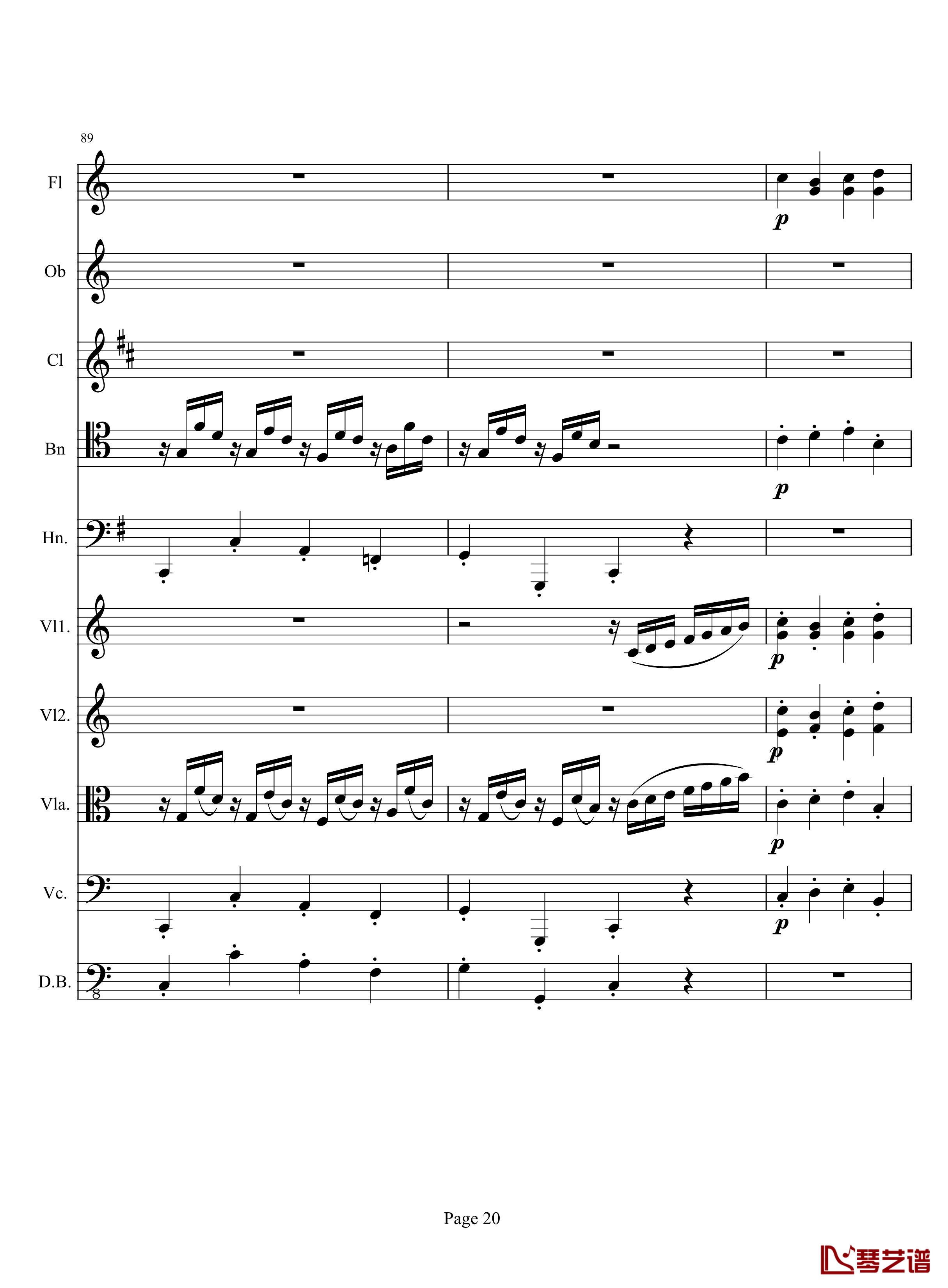 奏鸣曲之交响钢琴谱-第10首-2-贝多芬-beethoven20