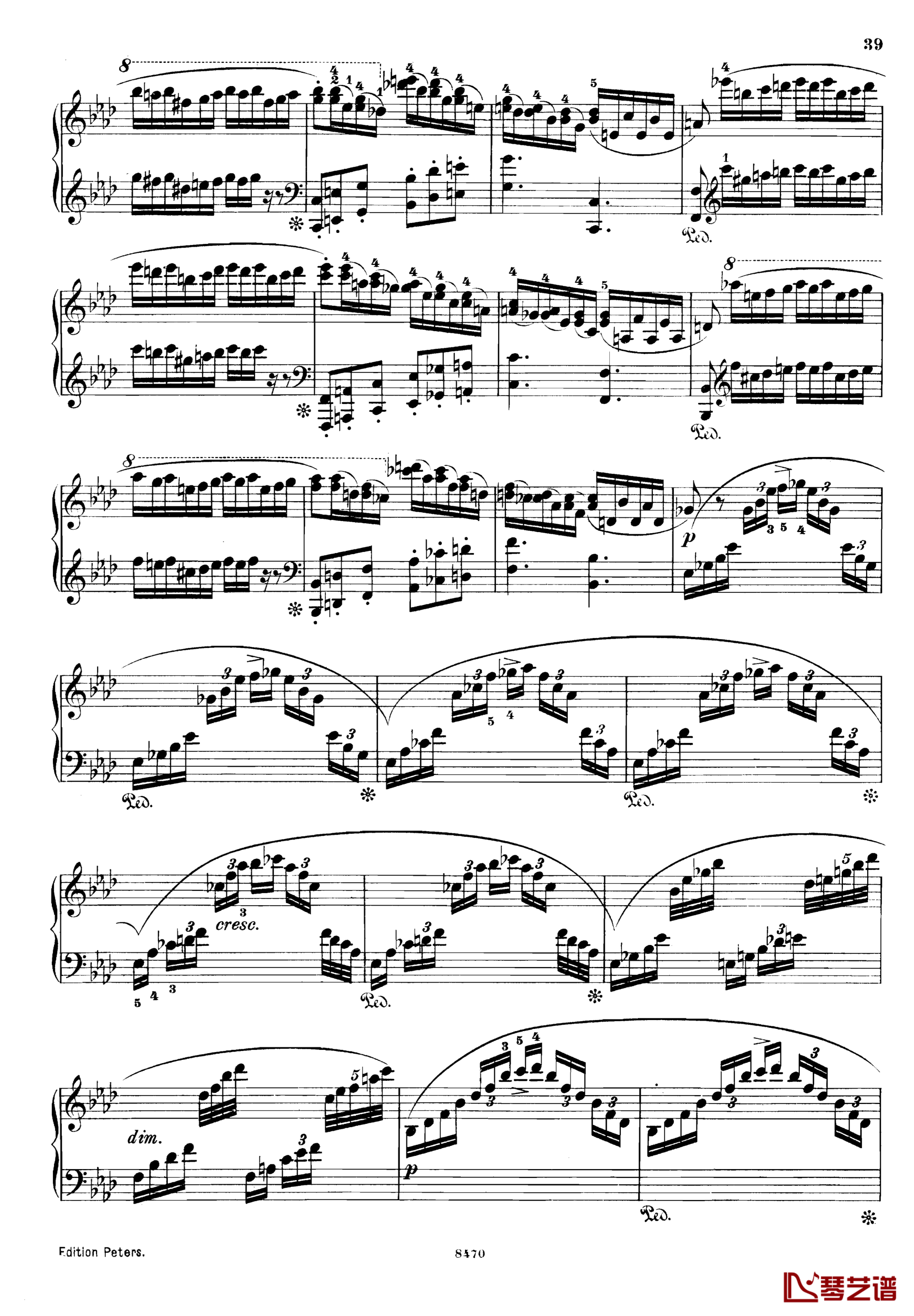 升c小调第三钢琴协奏曲Op.55钢琴谱-克里斯蒂安-里斯39