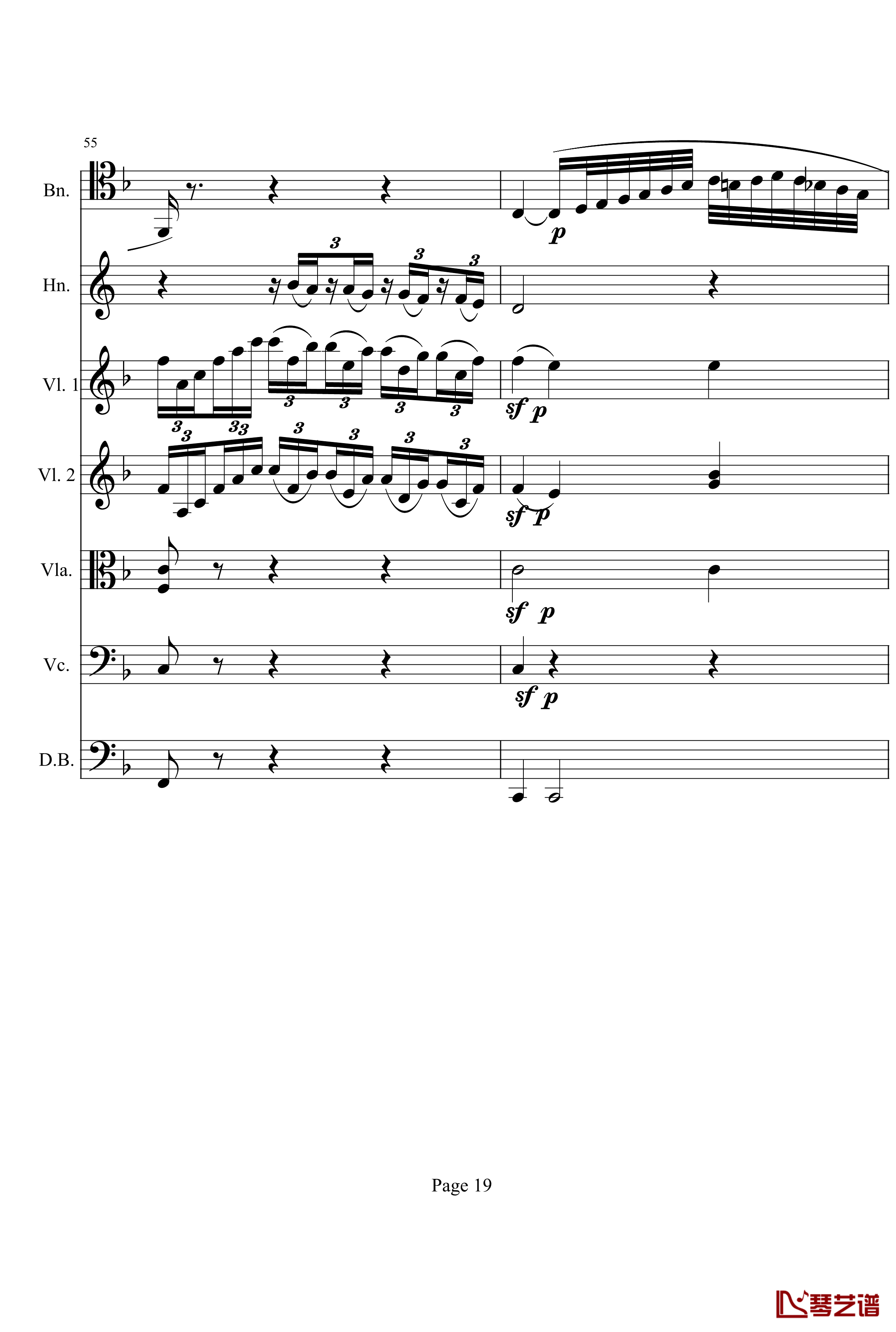 奏鸣曲之交响钢琴谱-第1首-Ⅱ-贝多芬-beethoven19