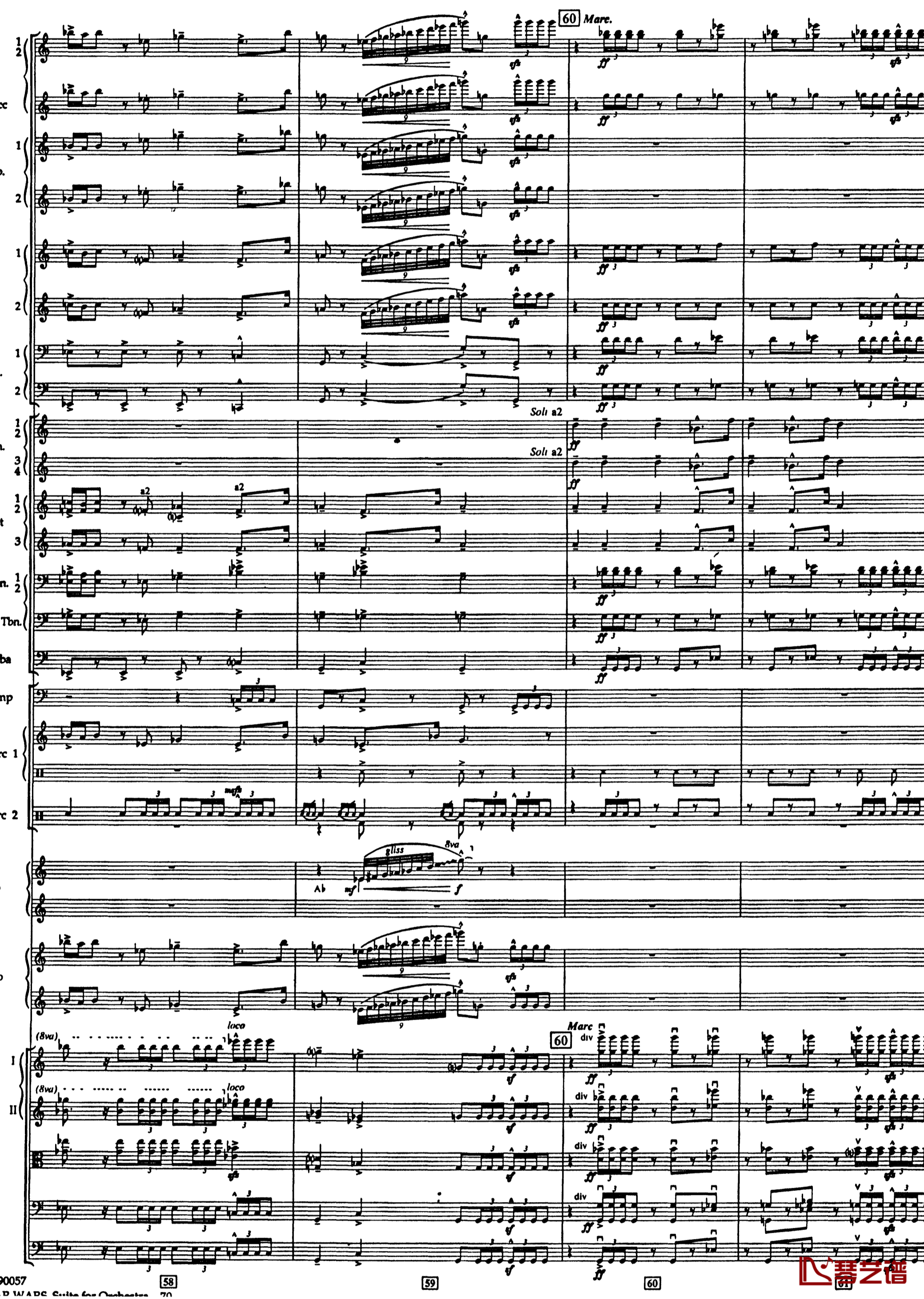 帝国进行曲总谱钢琴谱-The Imperial March Full Orchestra-John Williams14