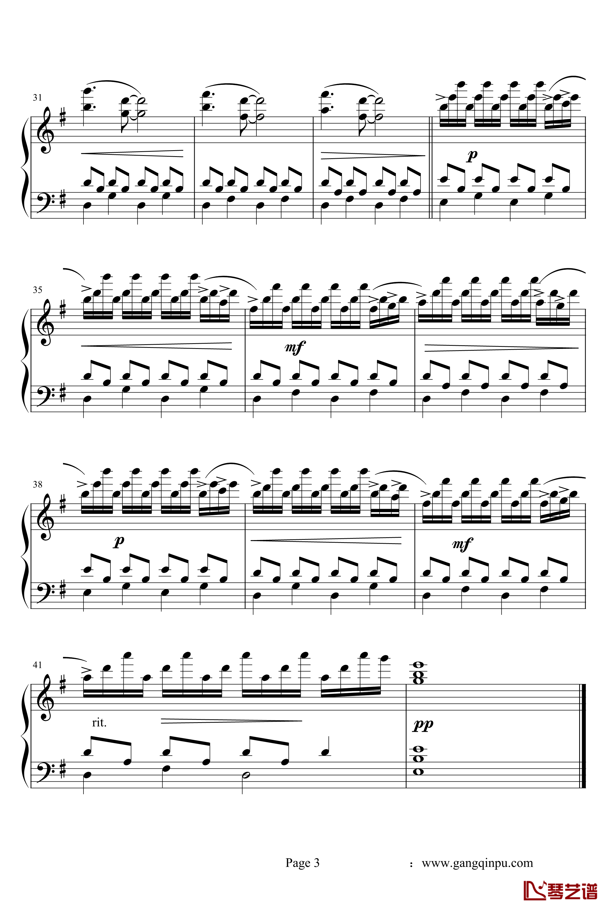 Comptine D'un Autre Ete钢琴谱-L'Apres Midi-Yann Tiersen3