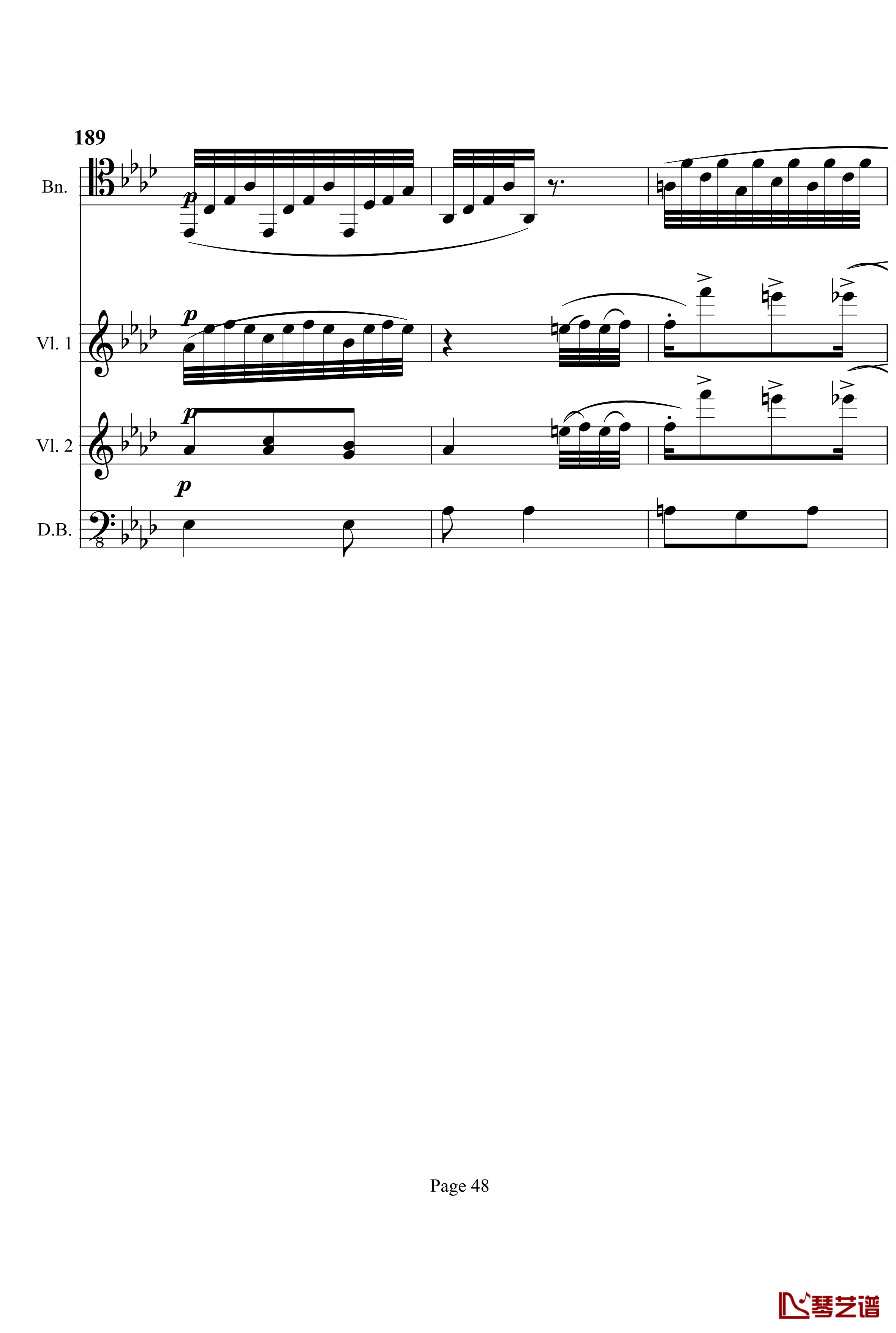 奏鸣曲之交响钢琴谱-第12首-Ⅰ-贝多芬-beethoven48
